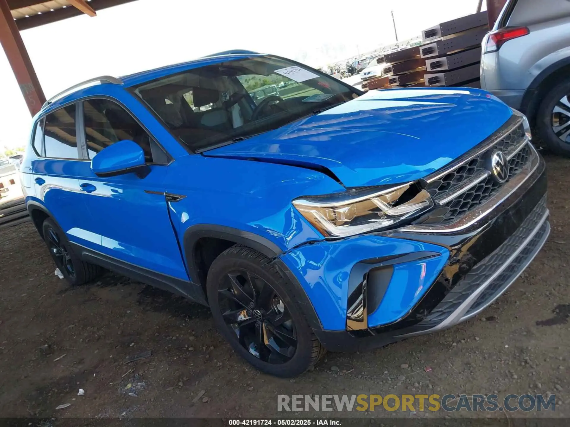 6 Photograph of a damaged car 3VV1X7B29NM003637 VOLKSWAGEN TAOS 2022