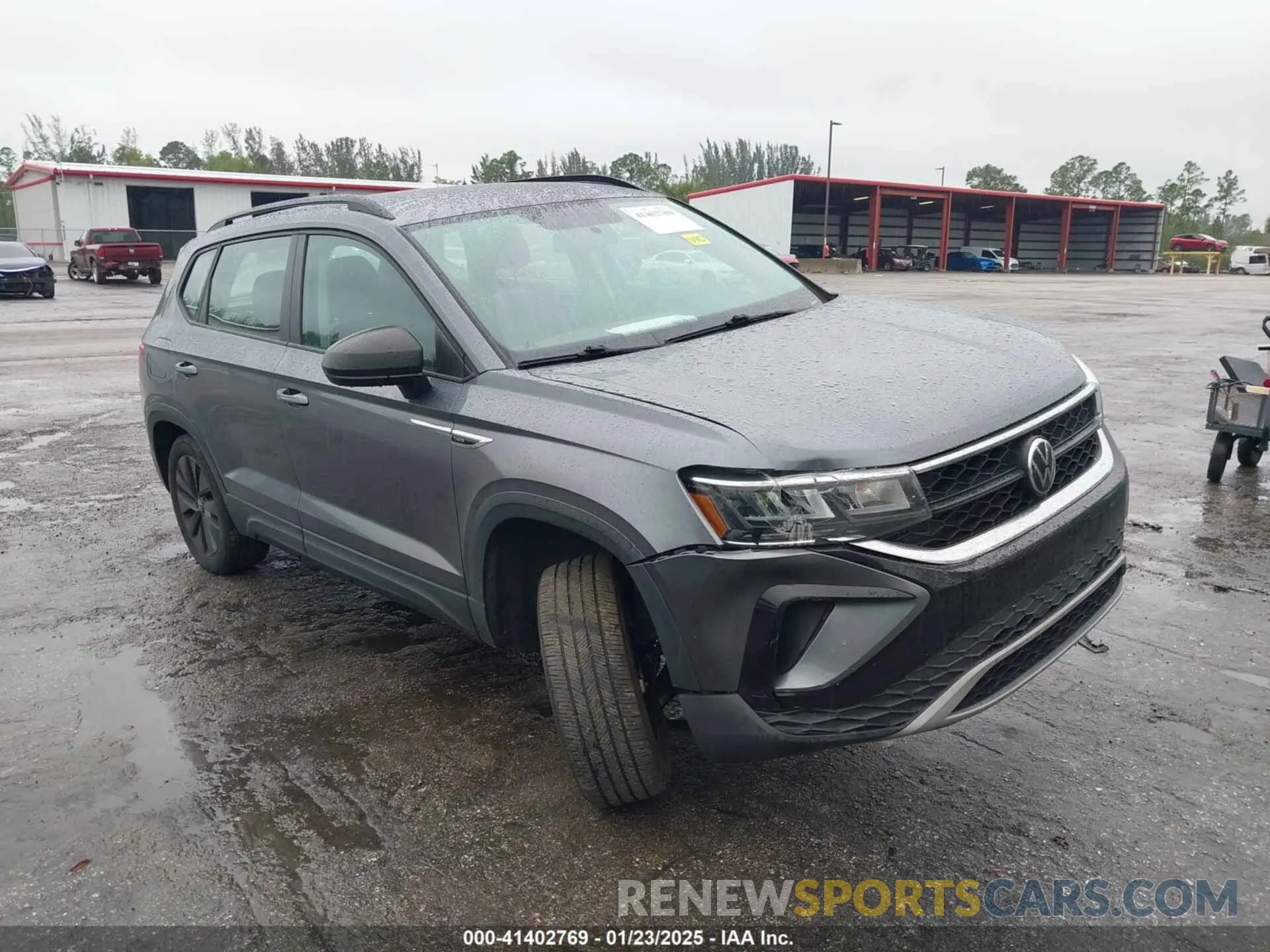 1 Photograph of a damaged car 3VVCX7B28NM066267 VOLKSWAGEN TAOS 2022