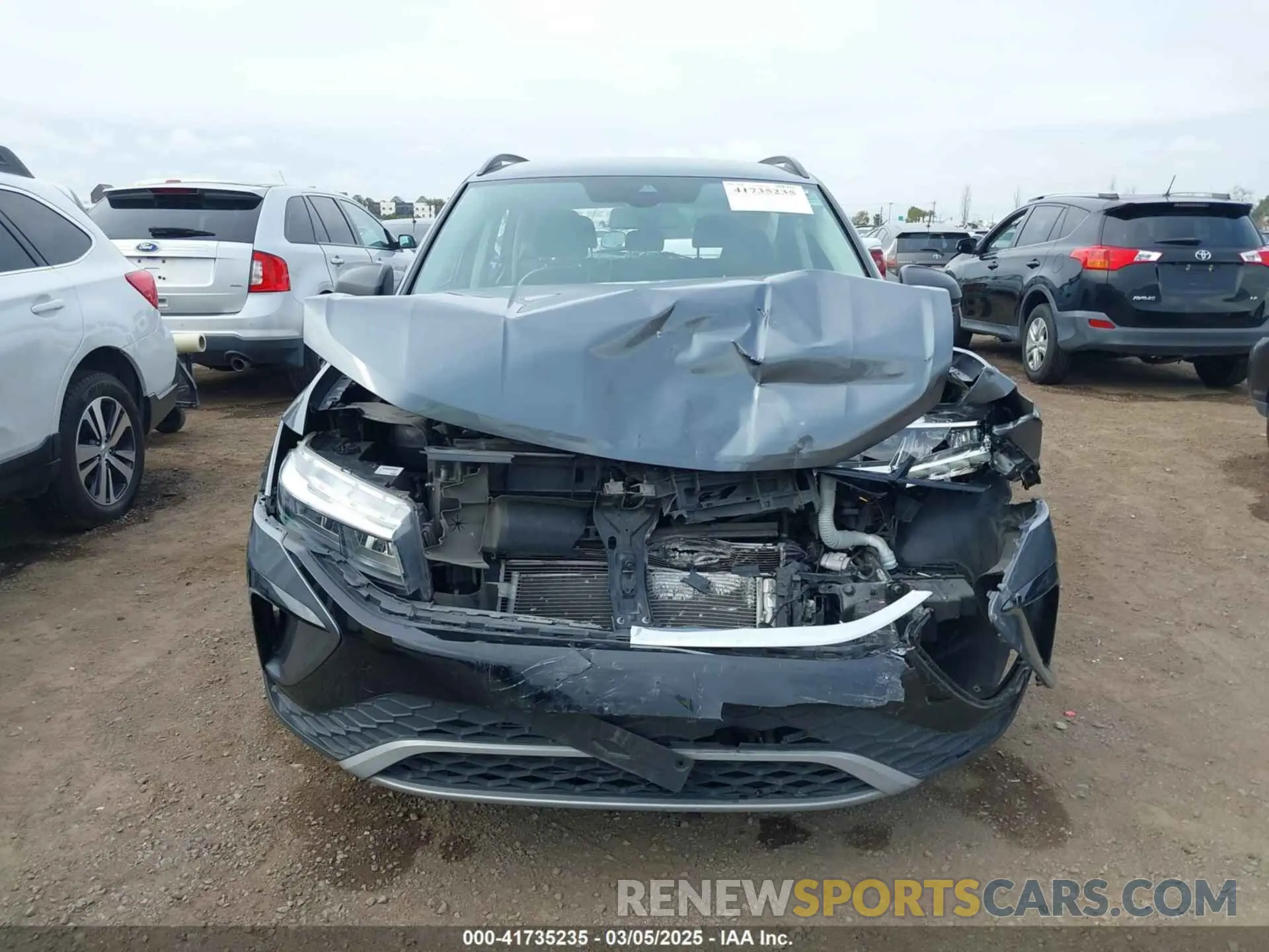 12 Фотография поврежденного автомобиля 3VVDX7B2XNM044372 VOLKSWAGEN TAOS 2022