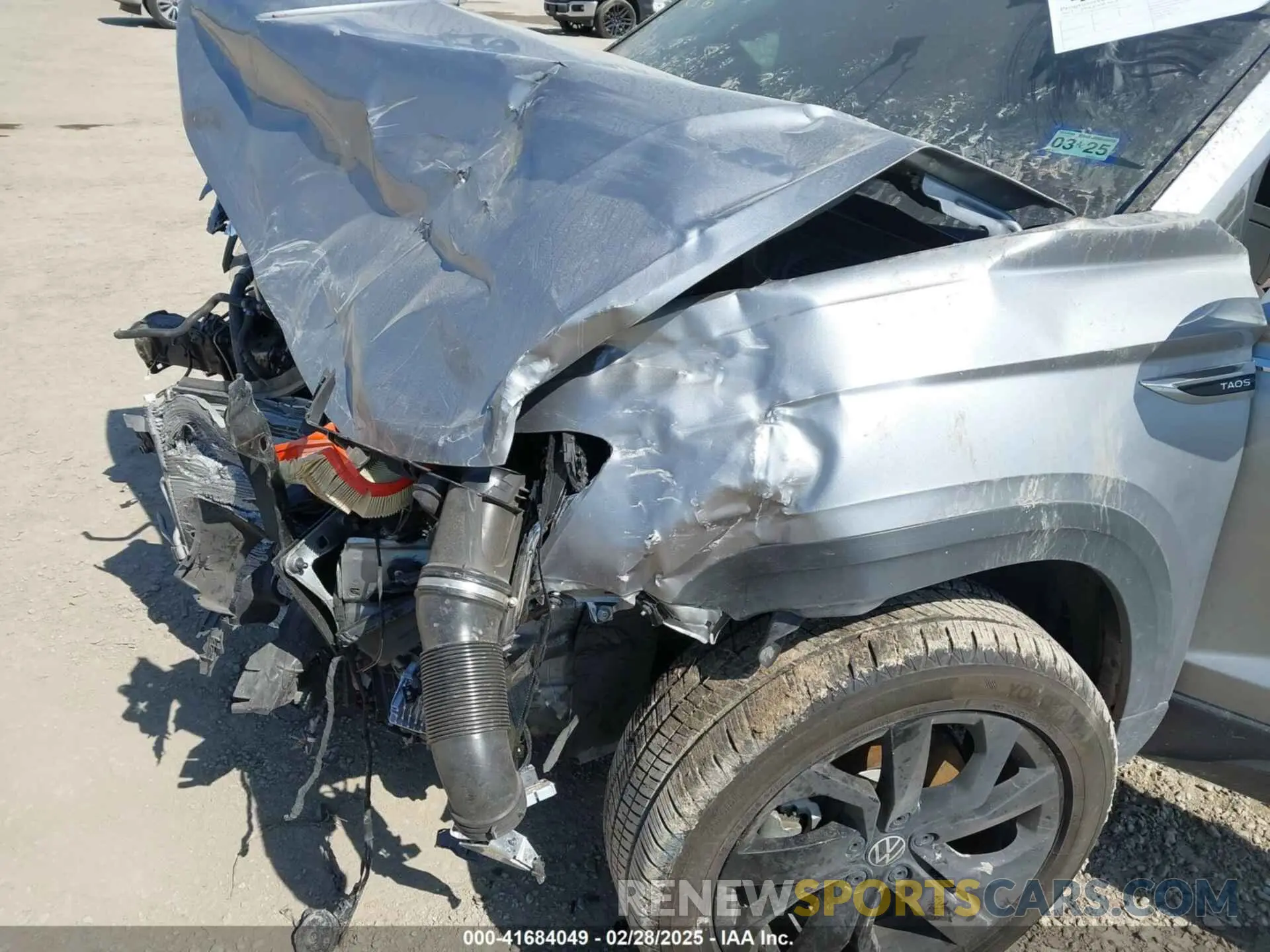 6 Photograph of a damaged car 3VVGX7B29NM001350 VOLKSWAGEN TAOS 2022