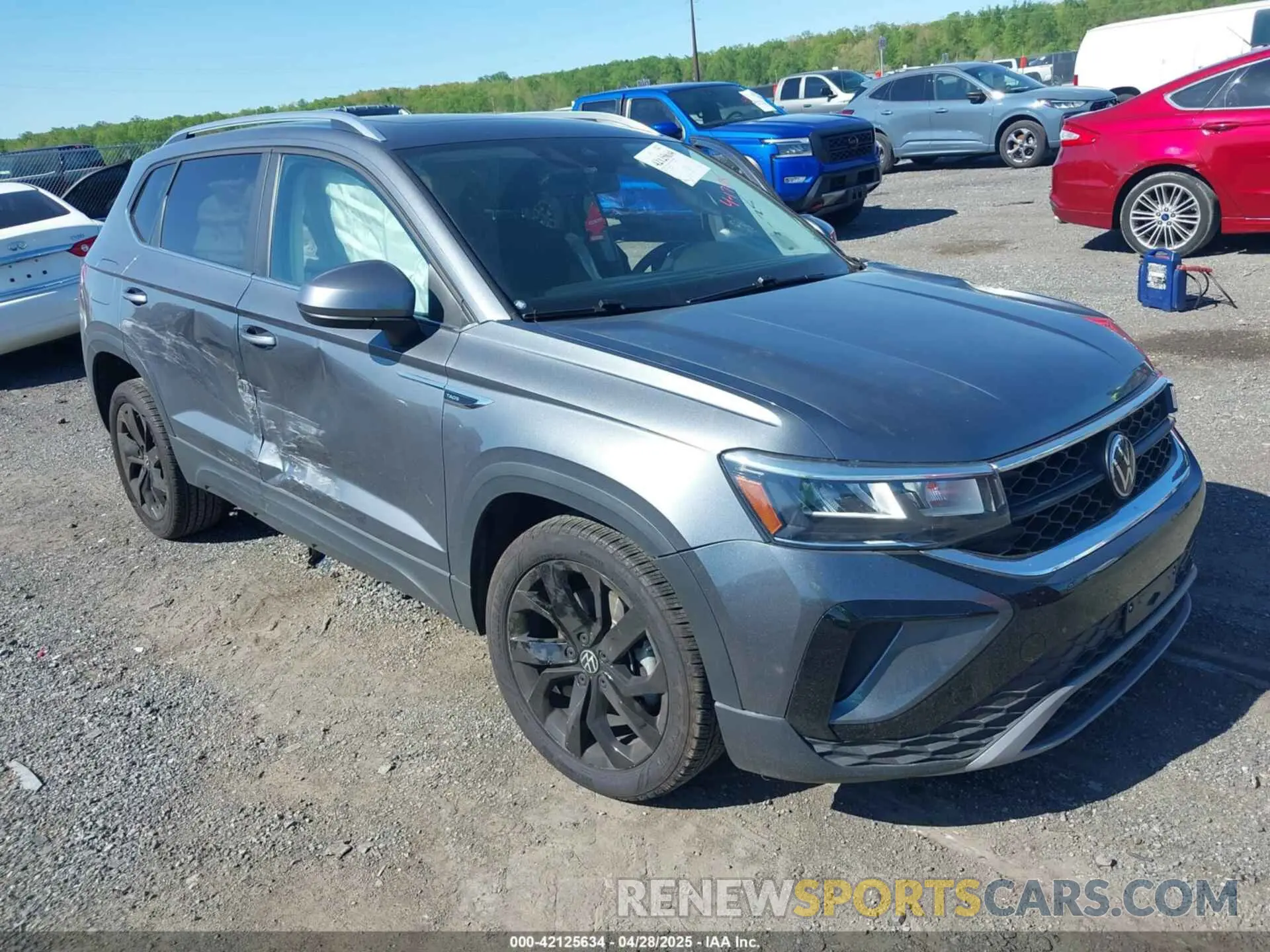 1 Photograph of a damaged car 3VVLX7B23NM083106 VOLKSWAGEN TAOS 2022