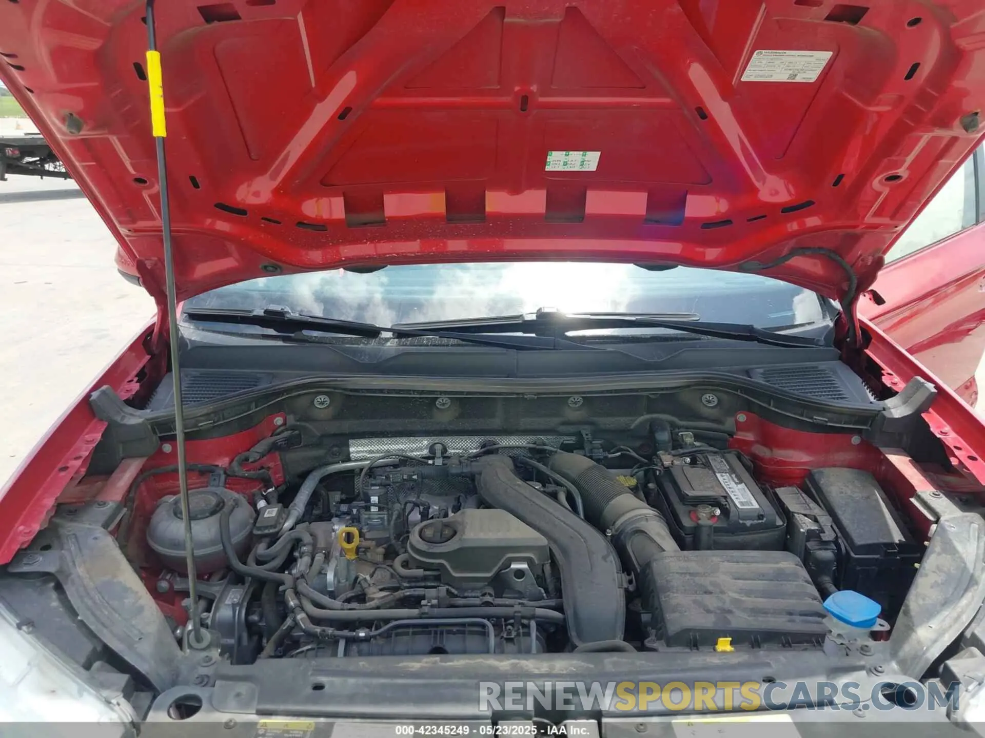 10 Фотография поврежденного автомобиля 3VVLX7B29NM038915 VOLKSWAGEN TAOS 2022