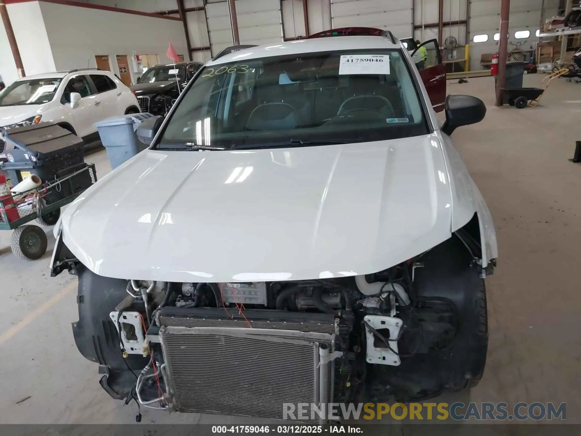 12 Фотография поврежденного автомобиля 3VVMX7B24NM036848 VOLKSWAGEN TAOS 2022
