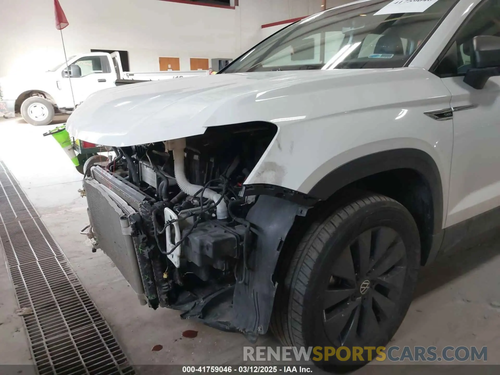 6 Фотография поврежденного автомобиля 3VVMX7B24NM036848 VOLKSWAGEN TAOS 2022