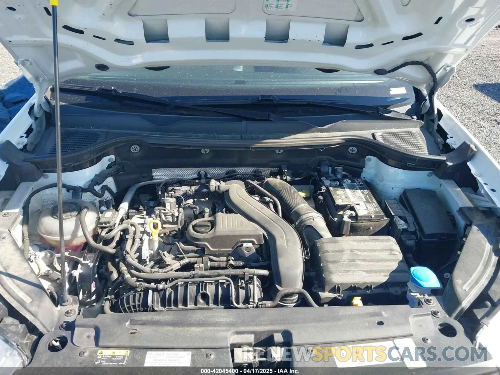 10 Фотография поврежденного автомобиля 3VVRX7B29NM069379 VOLKSWAGEN TAOS 2022