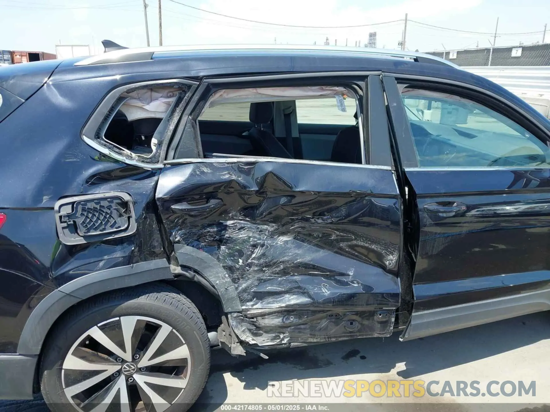 6 Фотография поврежденного автомобиля 3VVRX7B2XNM068564 VOLKSWAGEN TAOS 2022