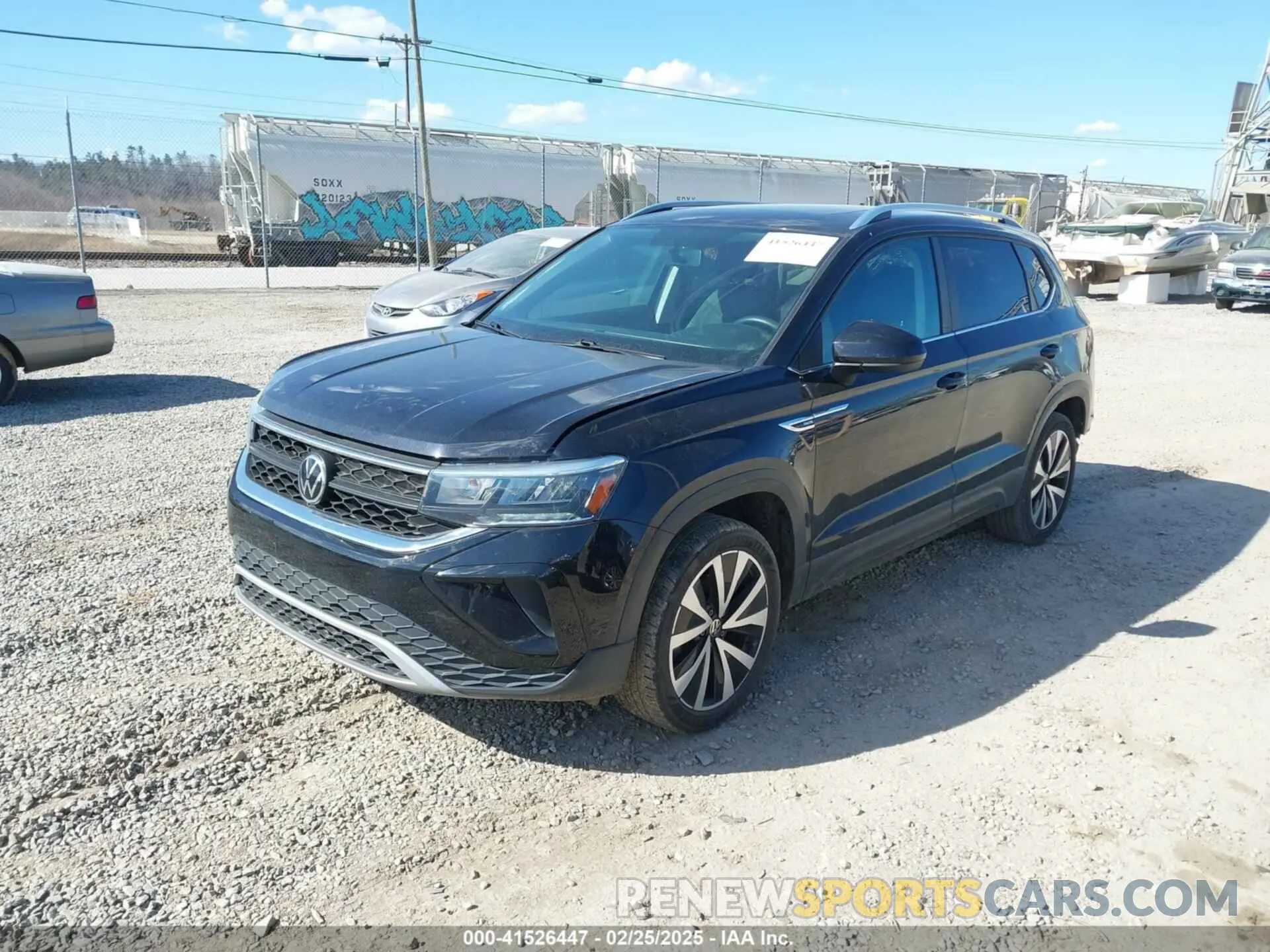 2 Фотография поврежденного автомобиля 3VVTX7B21NM012051 VOLKSWAGEN TAOS 2022