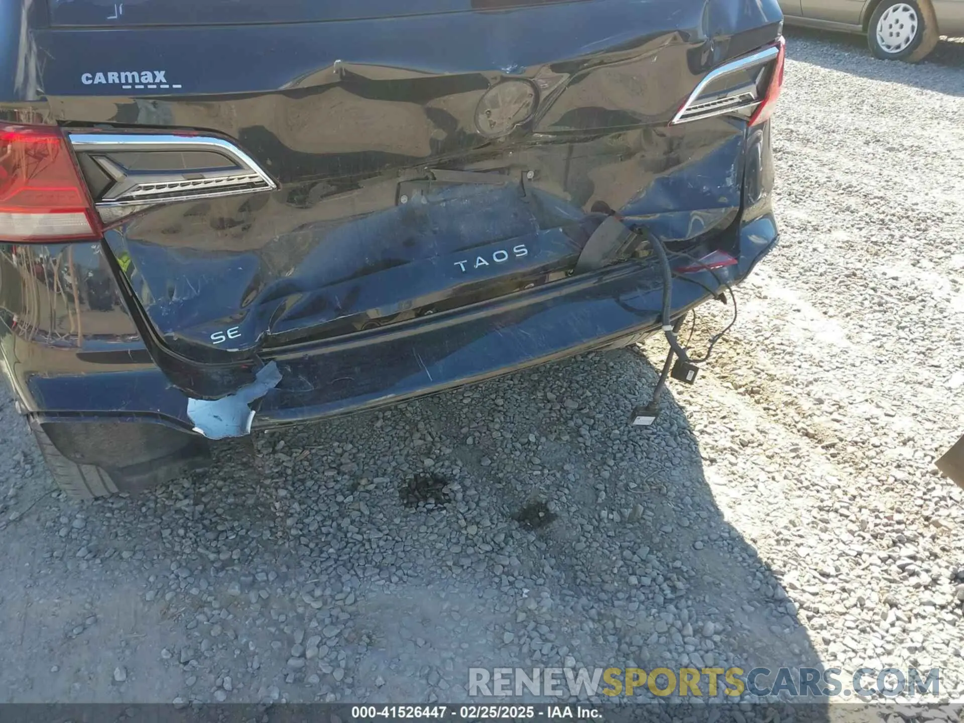 6 Фотография поврежденного автомобиля 3VVTX7B21NM012051 VOLKSWAGEN TAOS 2022