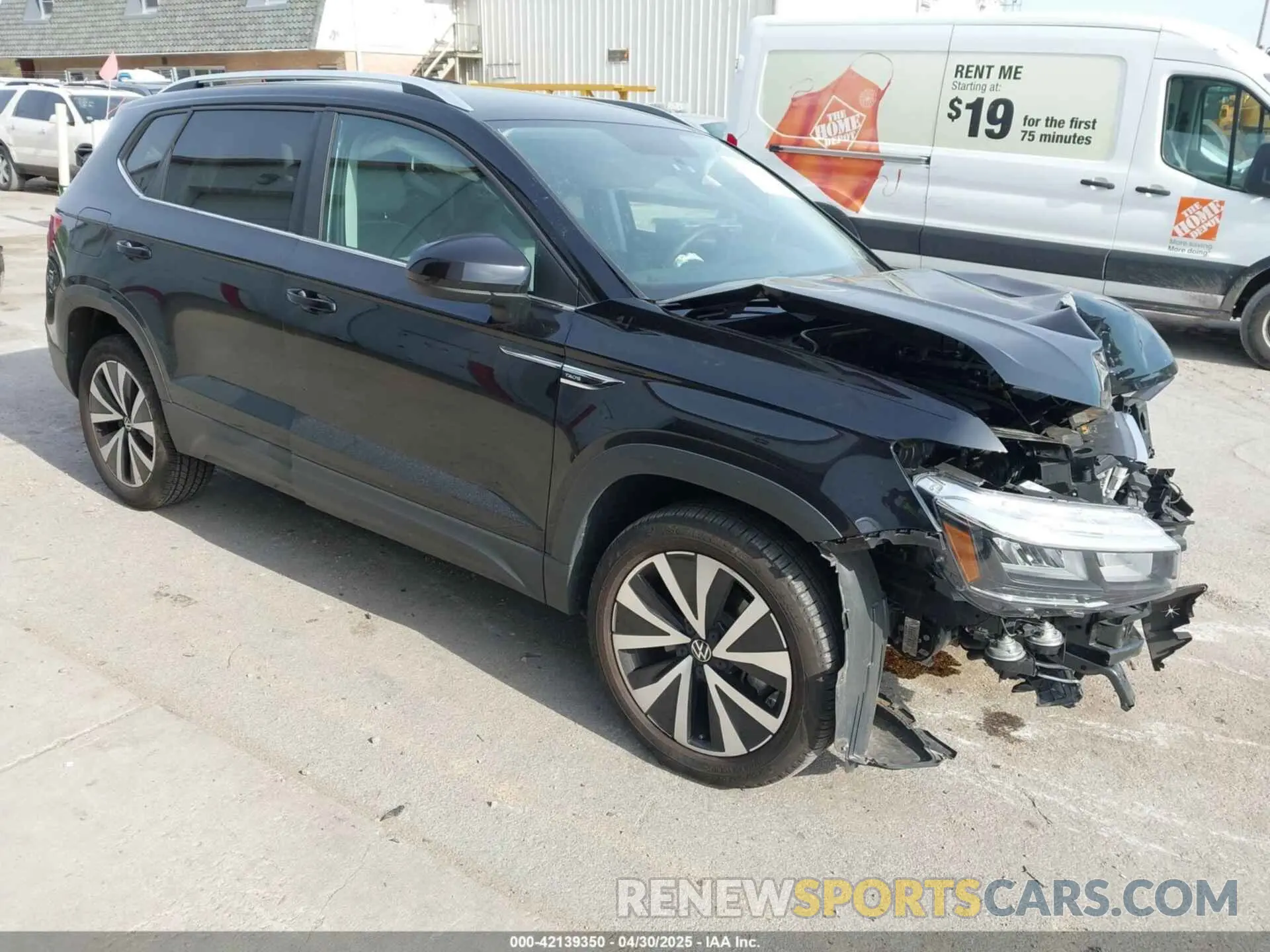1 Фотография поврежденного автомобиля 3VVWX7B29NM066758 VOLKSWAGEN TAOS 2022
