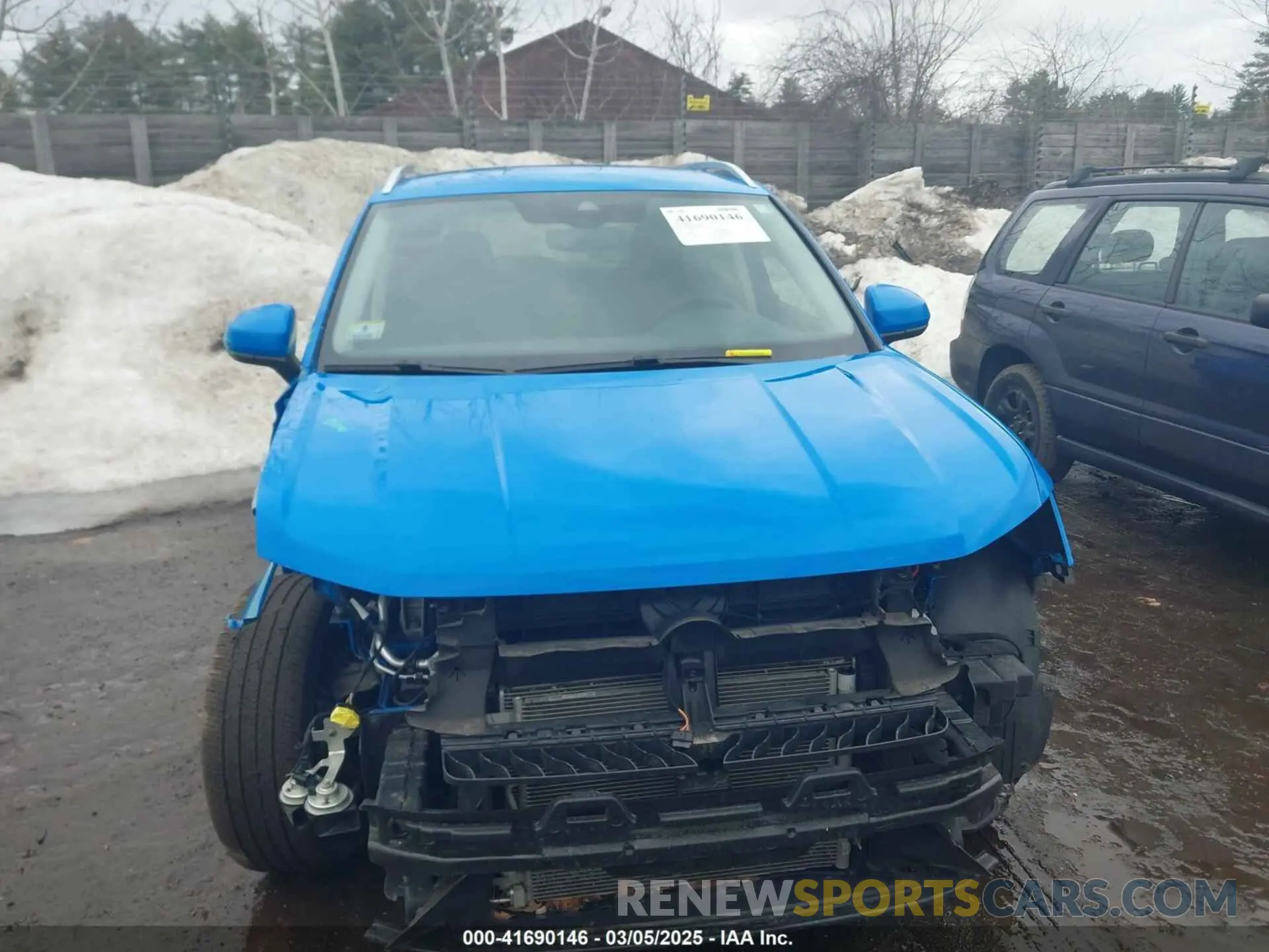 13 Фотография поврежденного автомобиля 3VVYX7B22NM099402 VOLKSWAGEN TAOS 2022