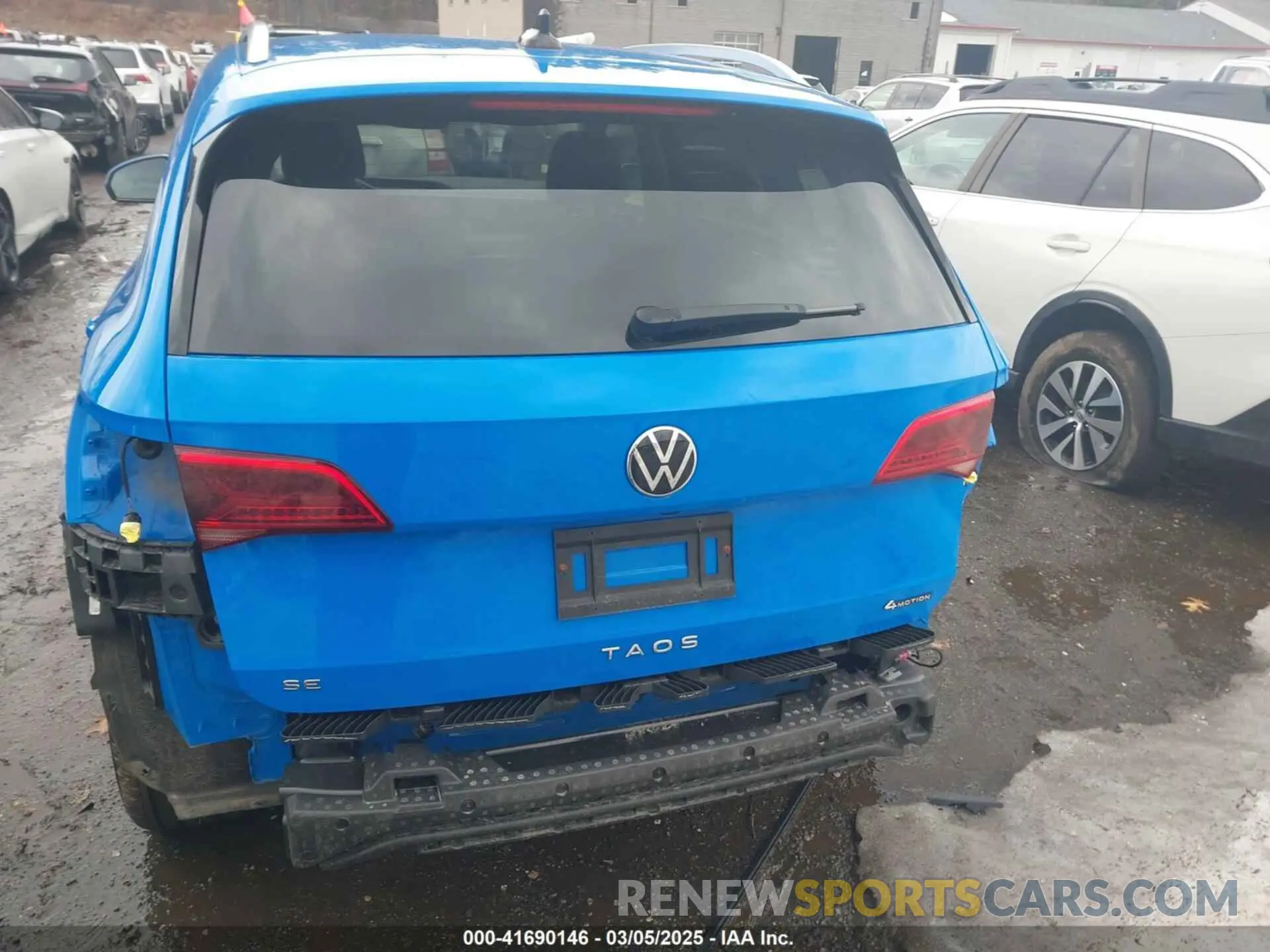 17 Фотография поврежденного автомобиля 3VVYX7B22NM099402 VOLKSWAGEN TAOS 2022