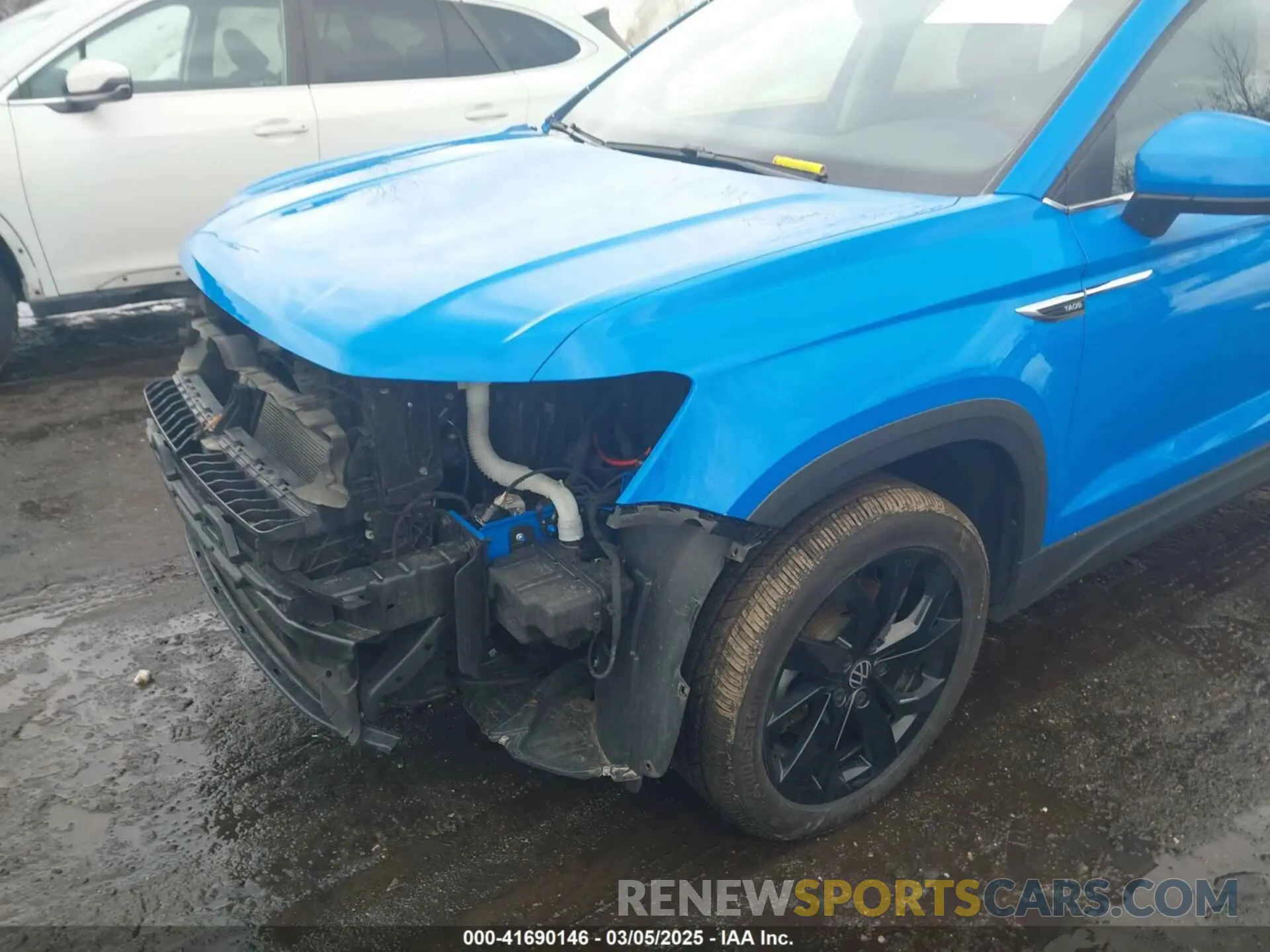 6 Фотография поврежденного автомобиля 3VVYX7B22NM099402 VOLKSWAGEN TAOS 2022