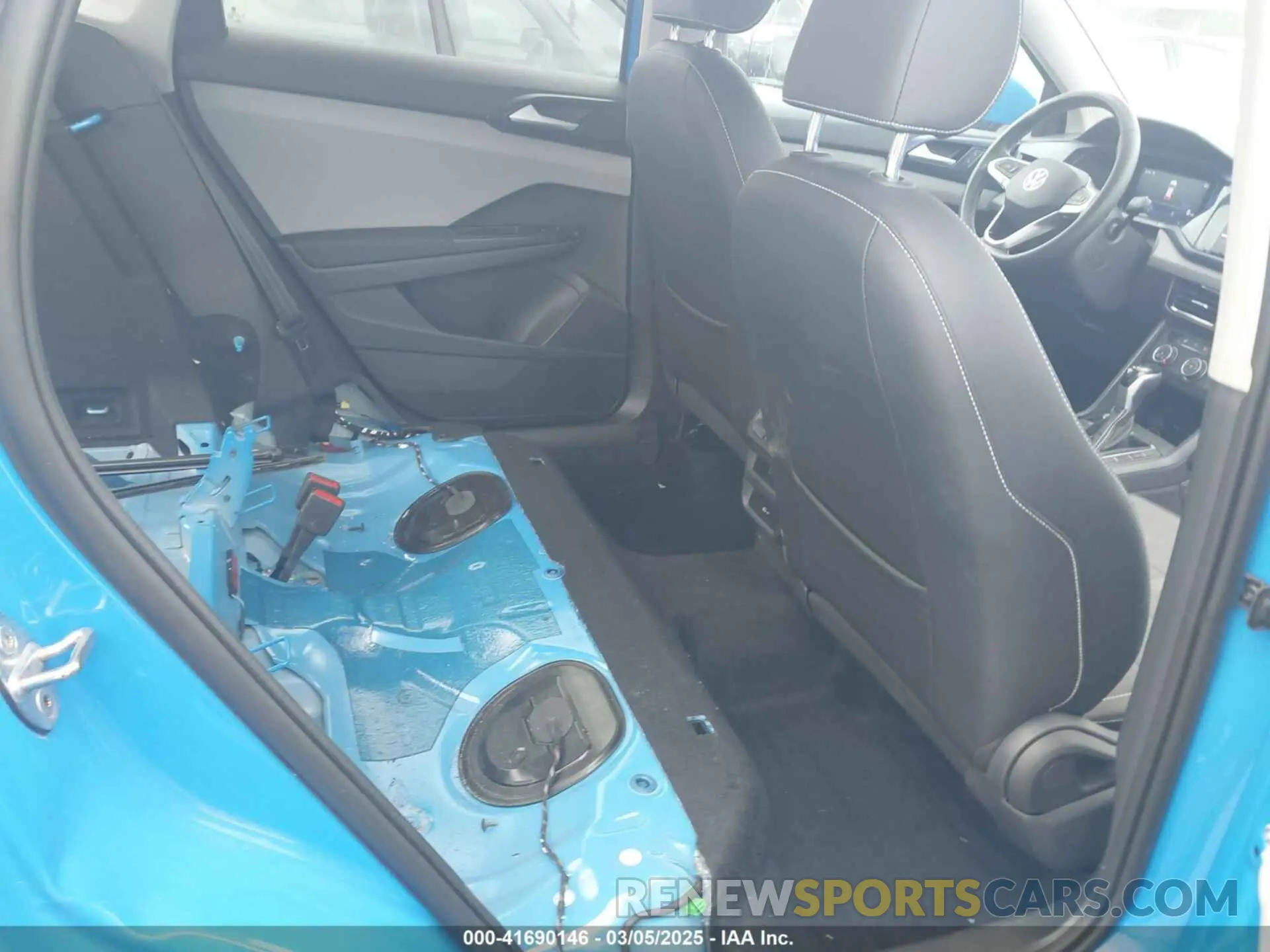 8 Фотография поврежденного автомобиля 3VVYX7B22NM099402 VOLKSWAGEN TAOS 2022