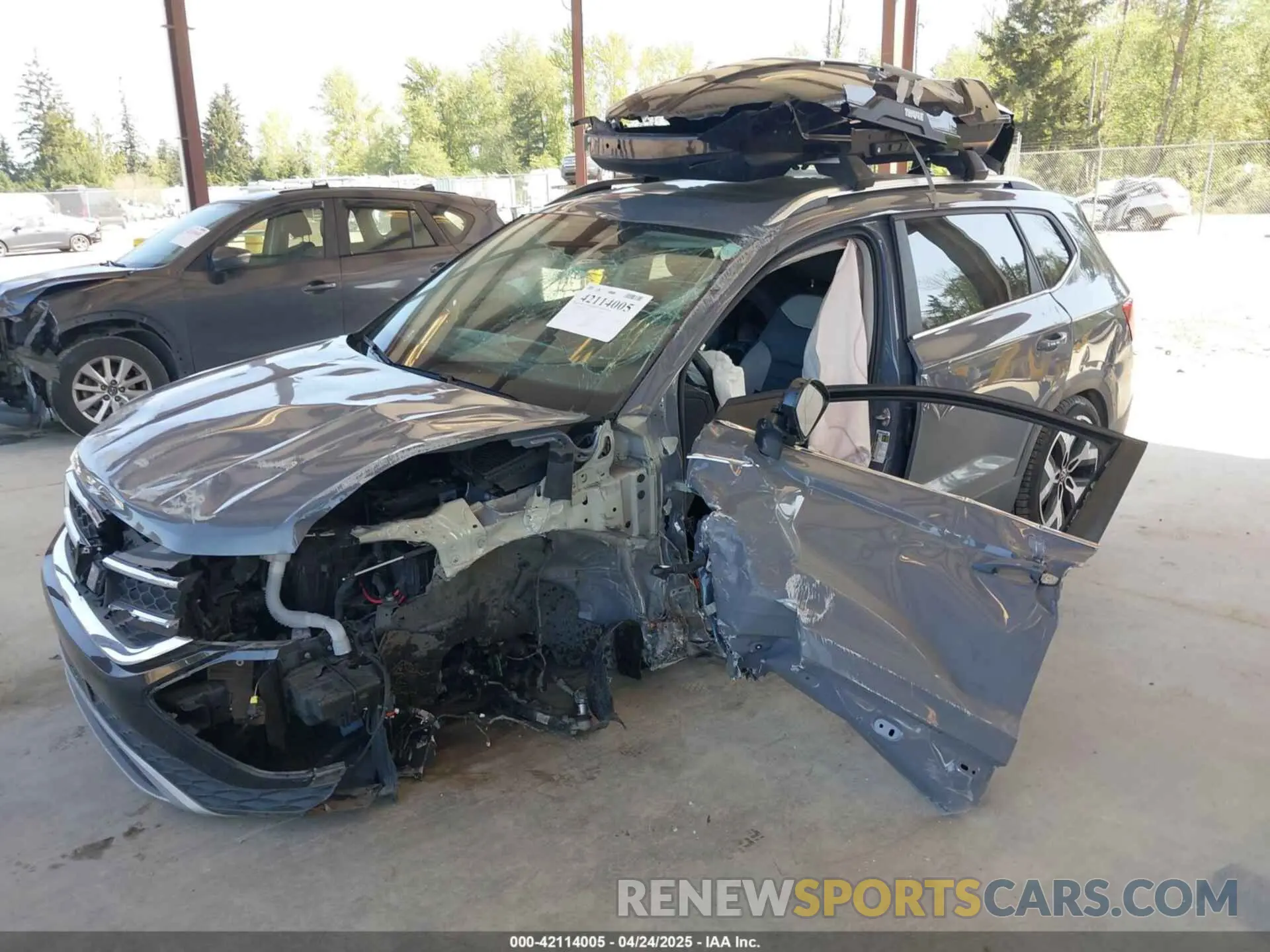 2 Photograph of a damaged car 3VV2X7B25PM304168 VOLKSWAGEN TAOS 2023