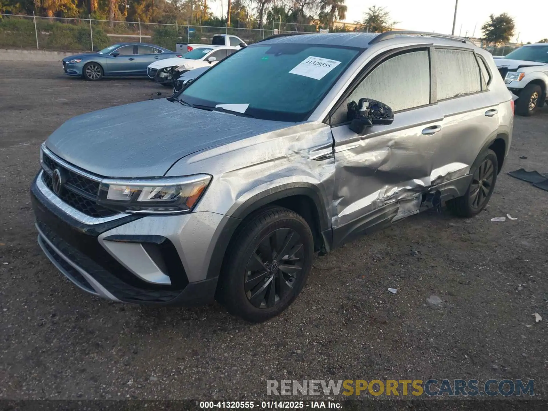 2 Photograph of a damaged car 3VVCX7B20PM371751 VOLKSWAGEN TAOS 2023