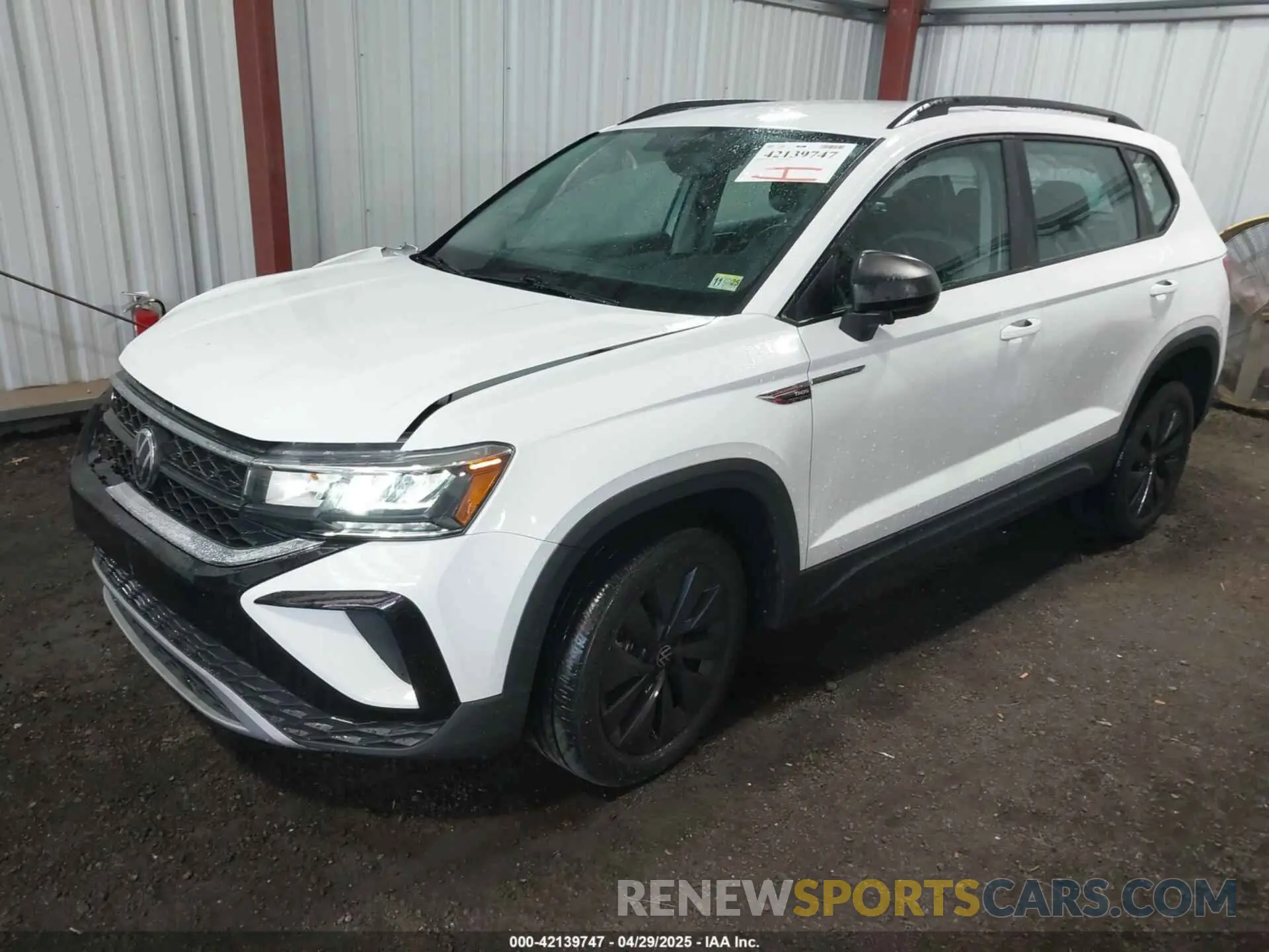 2 Photograph of a damaged car 3VVCX7B22PM307548 VOLKSWAGEN TAOS 2023