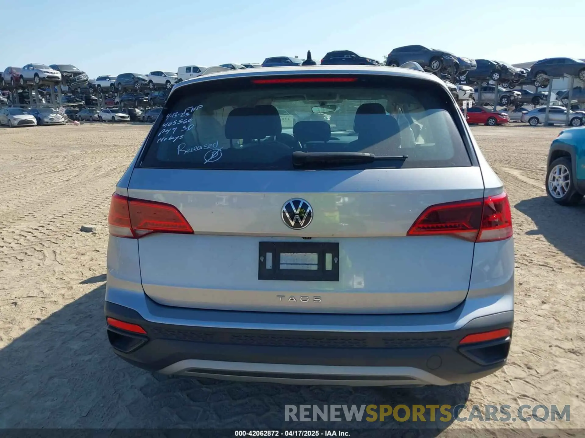 15 Фотография поврежденного автомобиля 3VVCX7B29PM374941 VOLKSWAGEN TAOS 2023