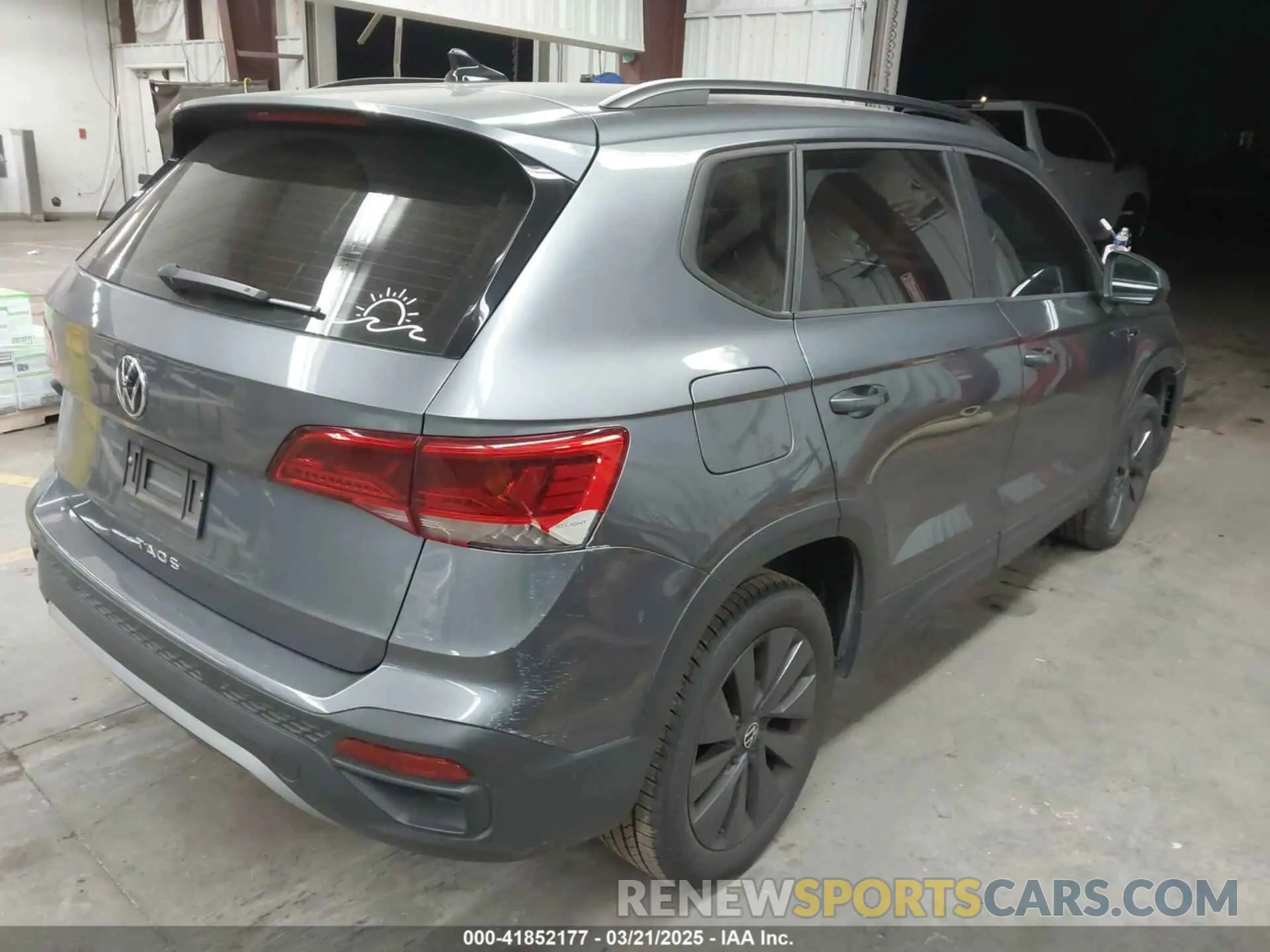 4 Photograph of a damaged car 3VVDX7B20PM328807 VOLKSWAGEN TAOS 2023