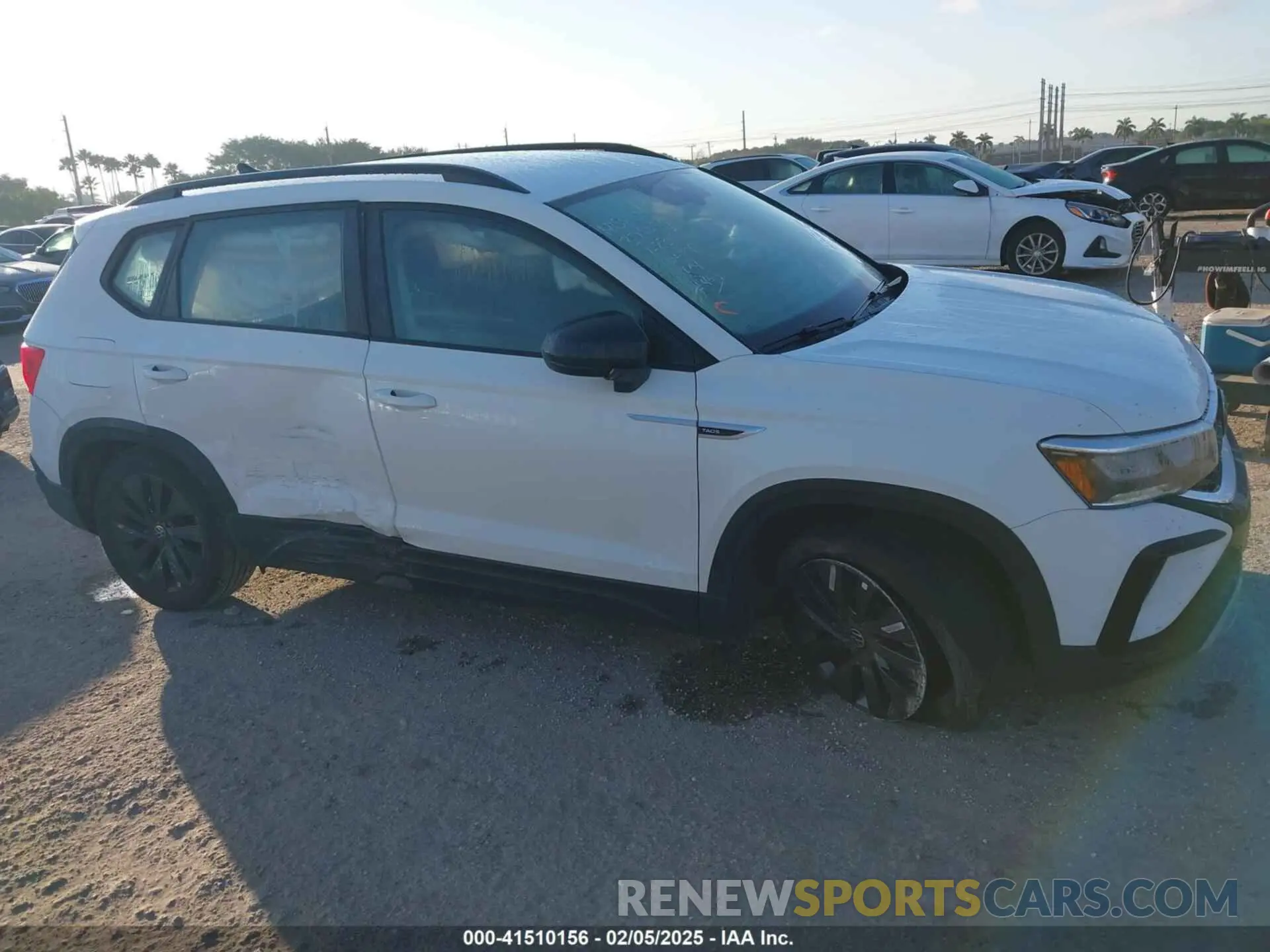 6 Фотография поврежденного автомобиля 3VVDX7B23PM350624 VOLKSWAGEN TAOS 2023