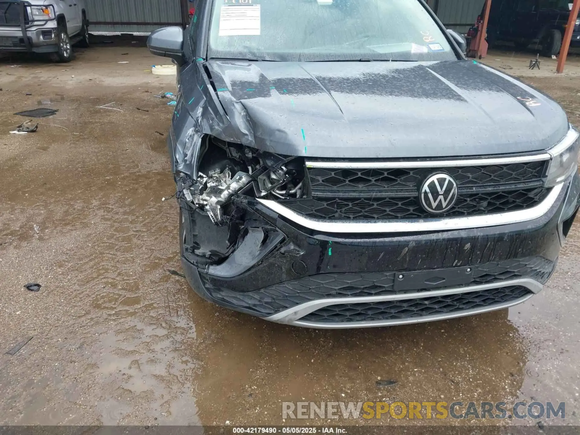 6 Фотография поврежденного автомобиля 3VVEX7B21PM344647 VOLKSWAGEN TAOS 2023