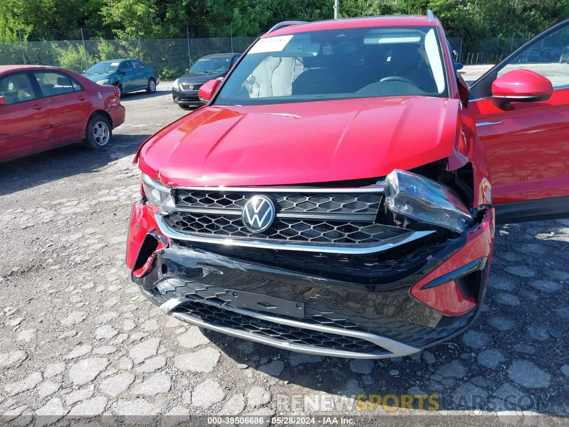 6 Фотография поврежденного автомобиля 3VVEX7B22PM371551 VOLKSWAGEN TAOS 2023