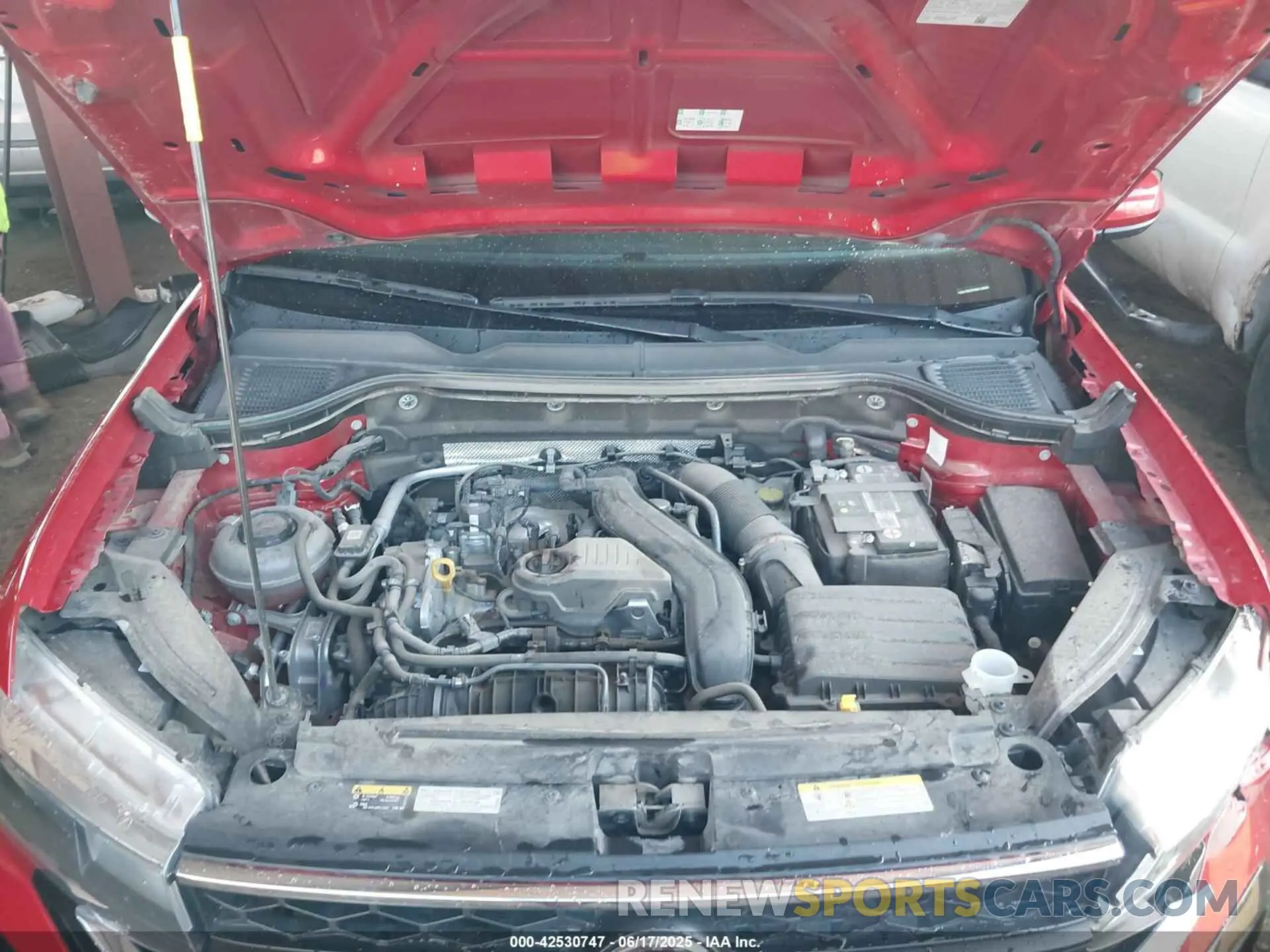 10 Фотография поврежденного автомобиля 3VVEX7B2XPM314580 VOLKSWAGEN TAOS 2023