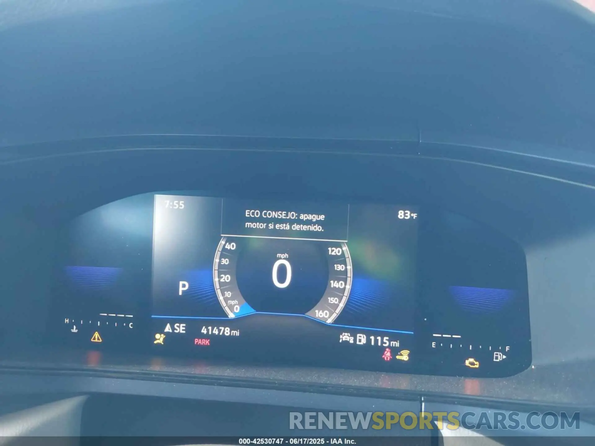7 Фотография поврежденного автомобиля 3VVEX7B2XPM314580 VOLKSWAGEN TAOS 2023