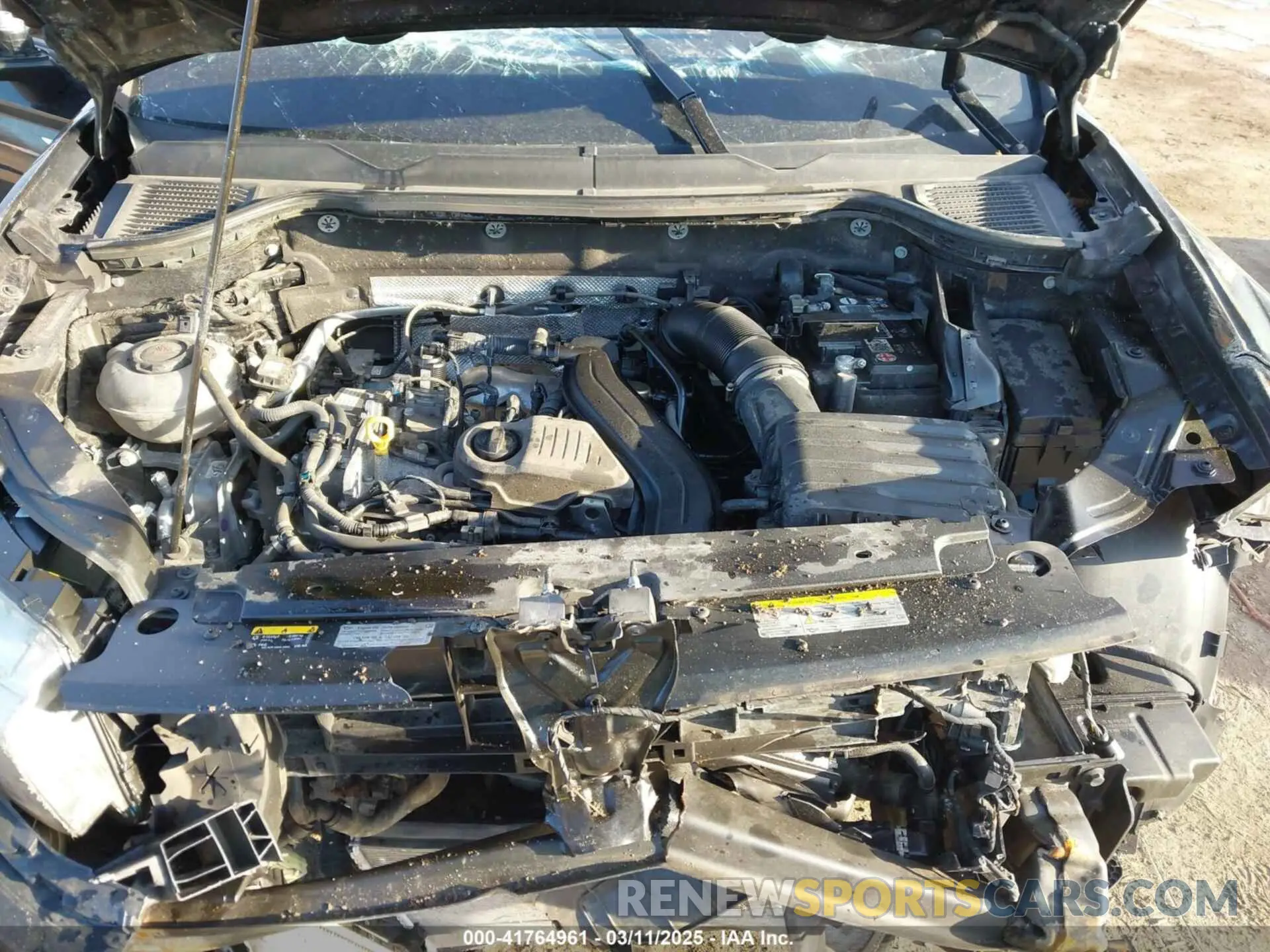 10 Photograph of a damaged car 3VVFX7B2XPM346448 VOLKSWAGEN TAOS 2023