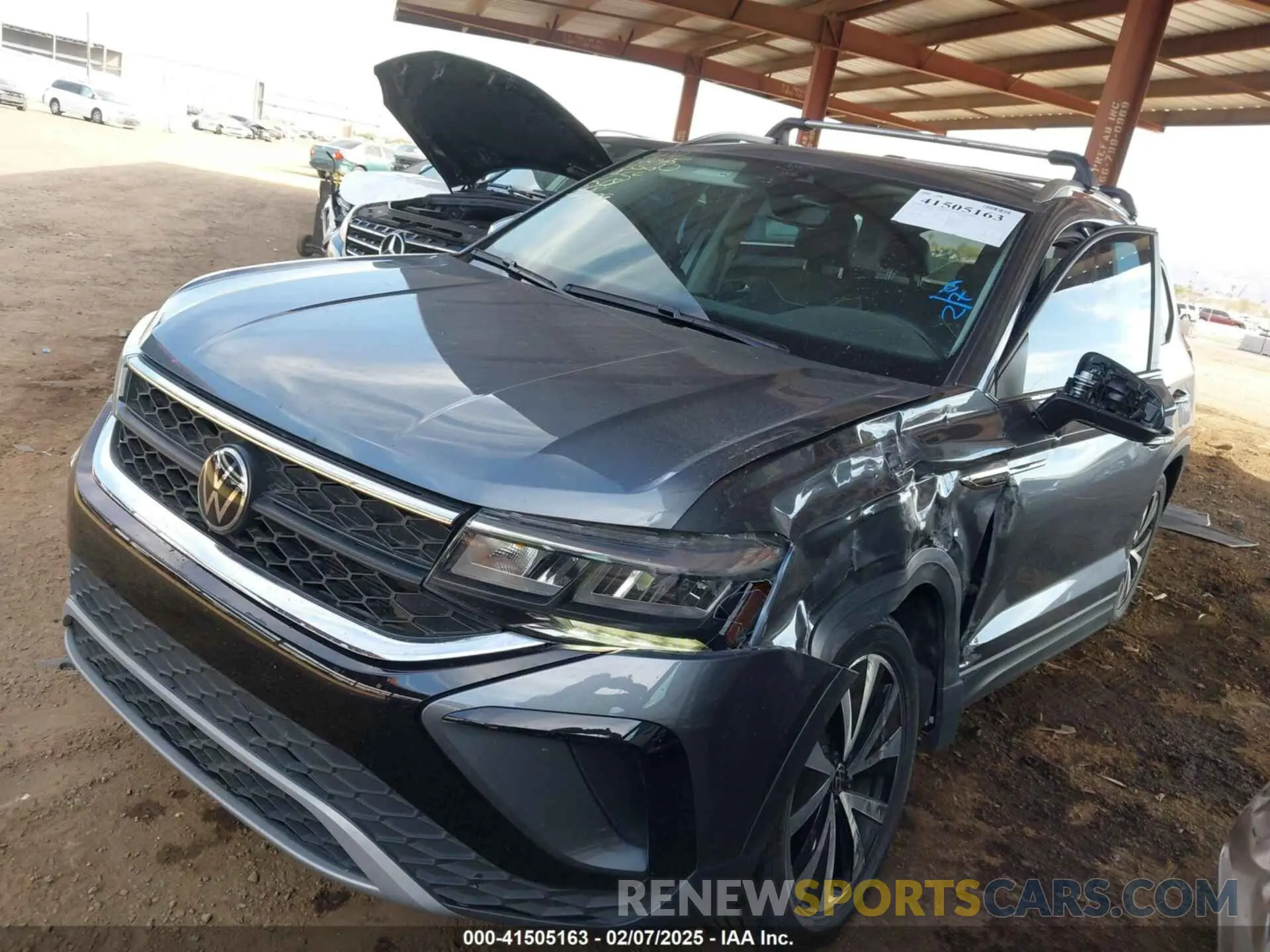 12 Фотография поврежденного автомобиля 3VVNX7B22PM329543 VOLKSWAGEN TAOS 2023