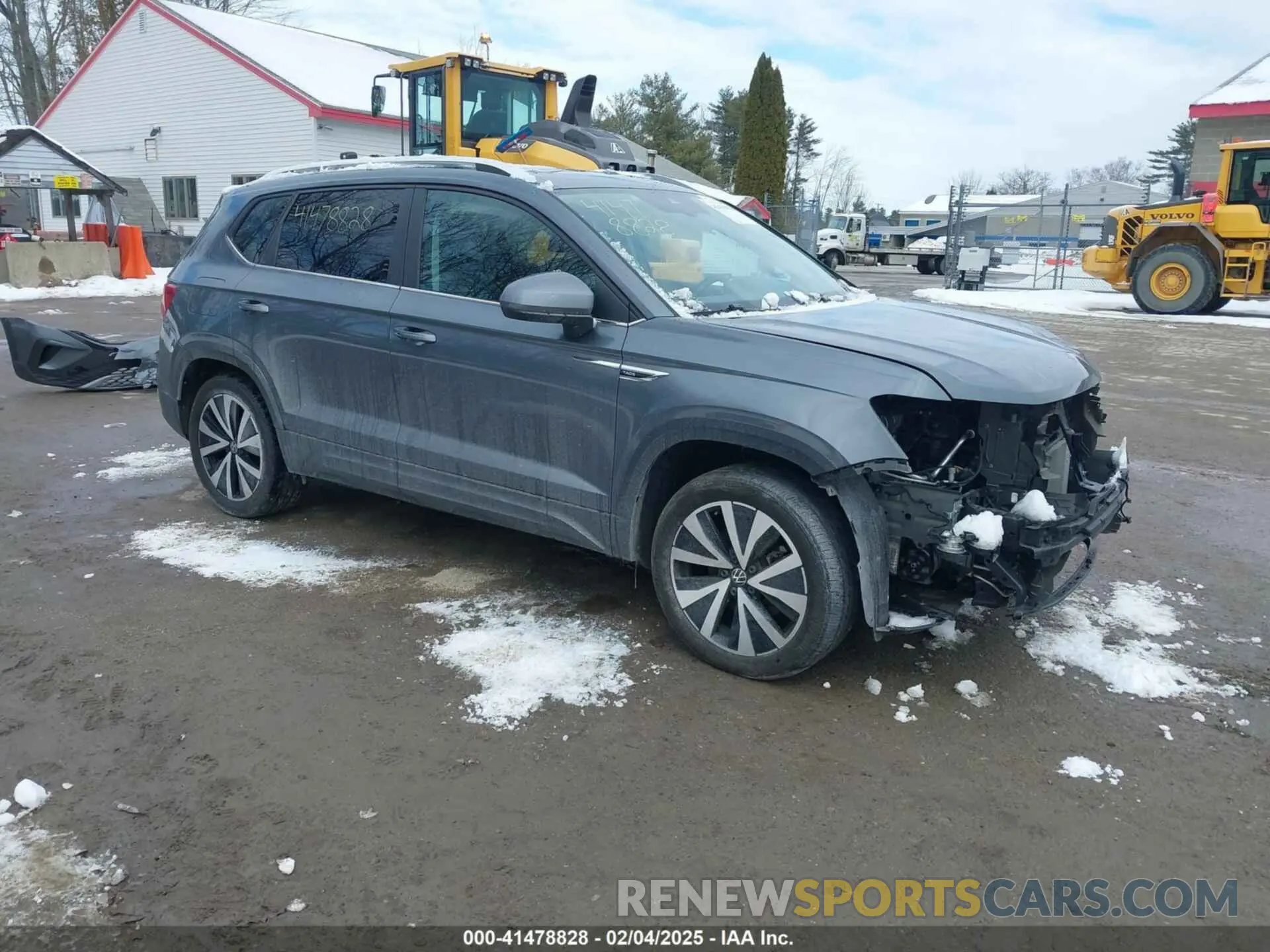 1 Фотография поврежденного автомобиля 3VVNX7B27PM312043 VOLKSWAGEN TAOS 2023