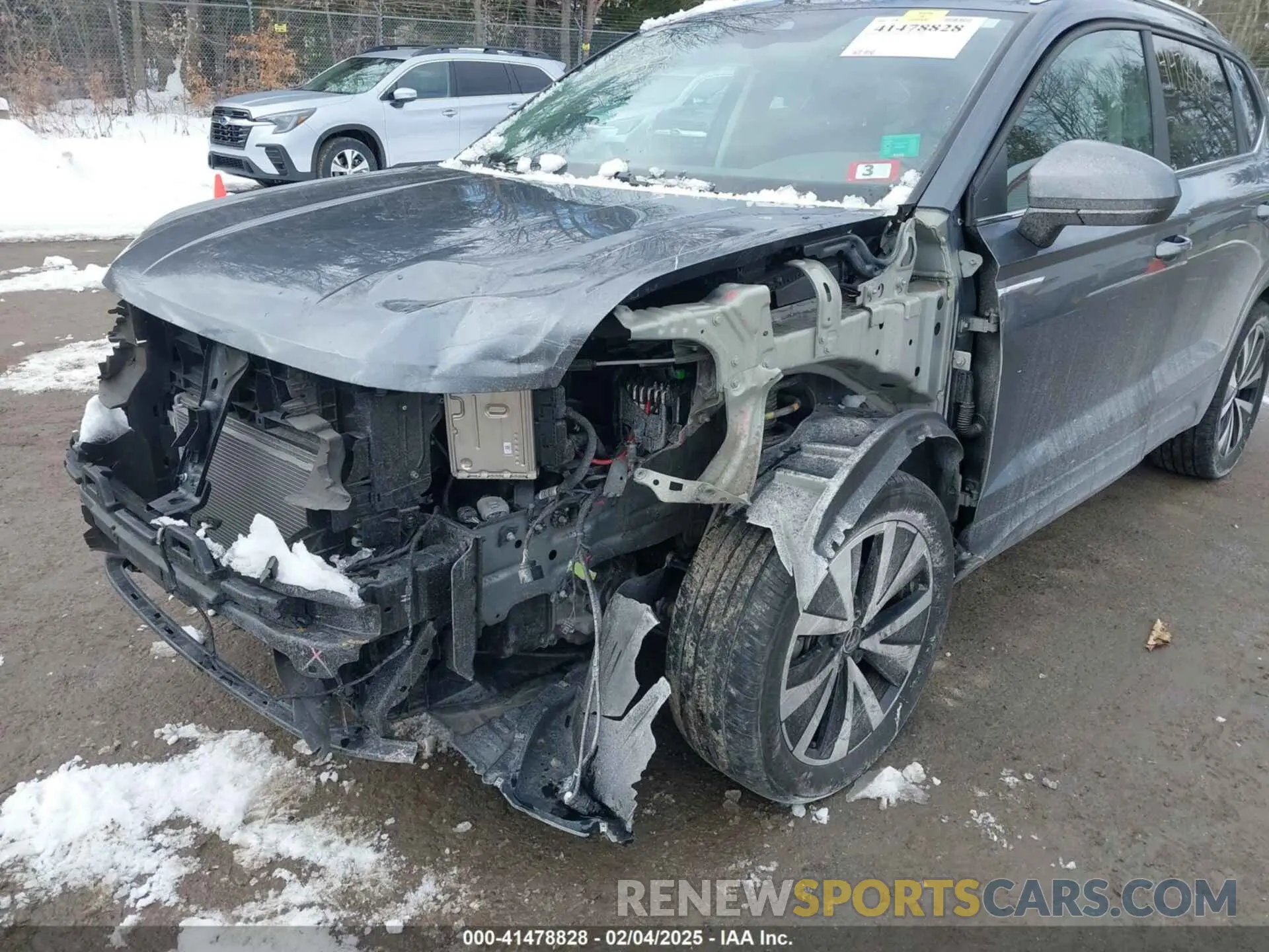 6 Фотография поврежденного автомобиля 3VVNX7B27PM312043 VOLKSWAGEN TAOS 2023