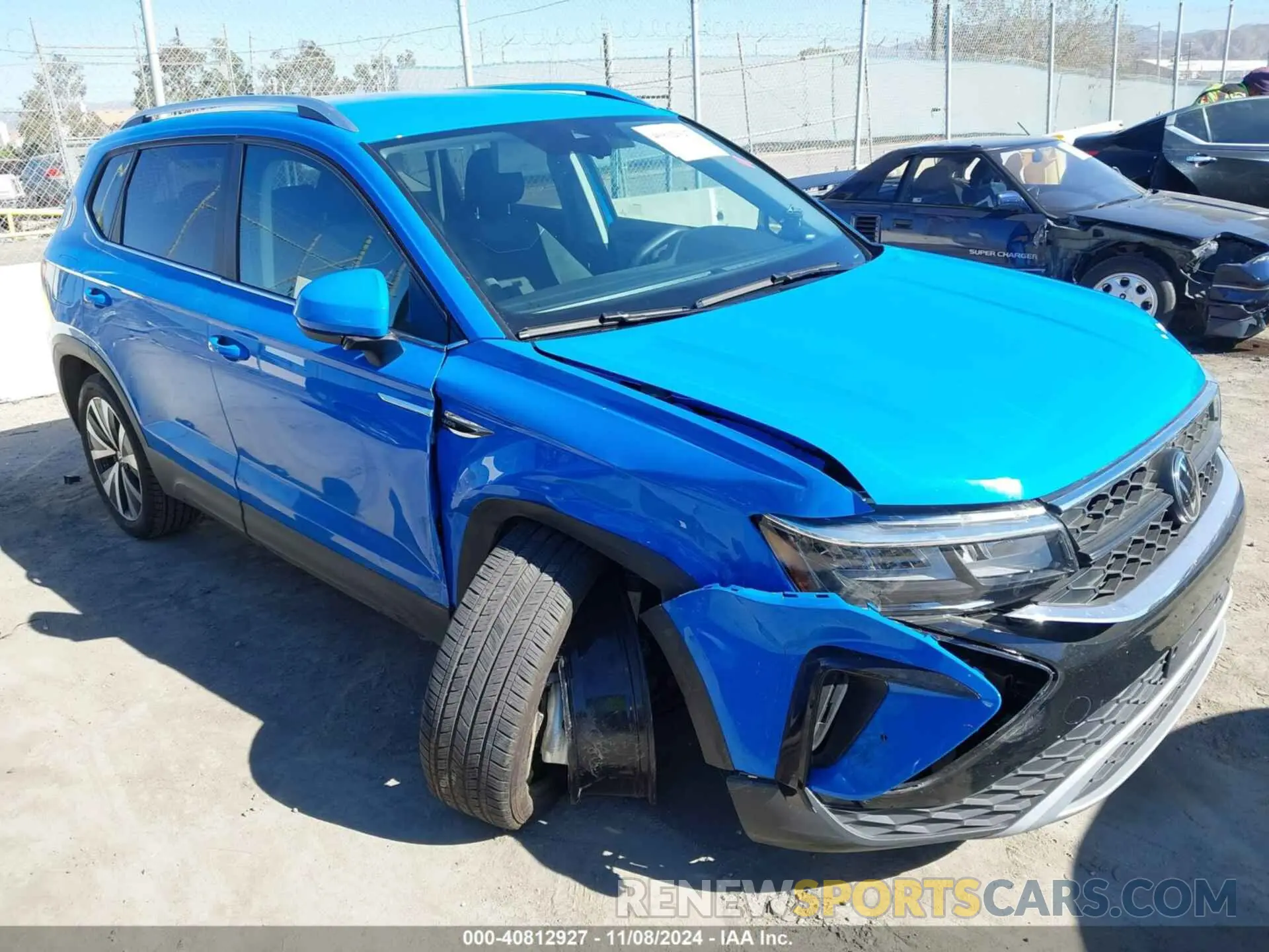 1 Фотография поврежденного автомобиля 3VVSX7B2XPM378167 VOLKSWAGEN TAOS 2023