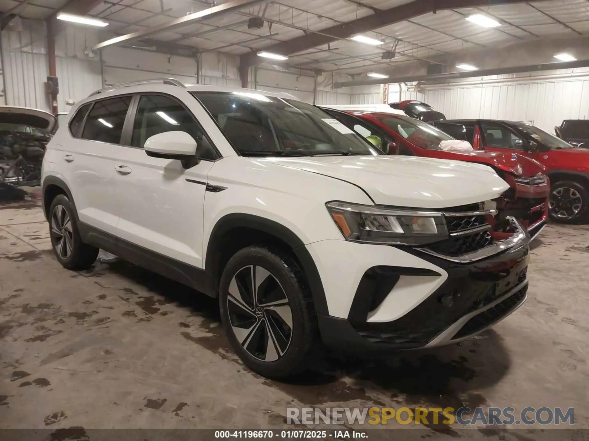 1 Фотография поврежденного автомобиля 3VVVX7B20PM373721 VOLKSWAGEN TAOS 2023