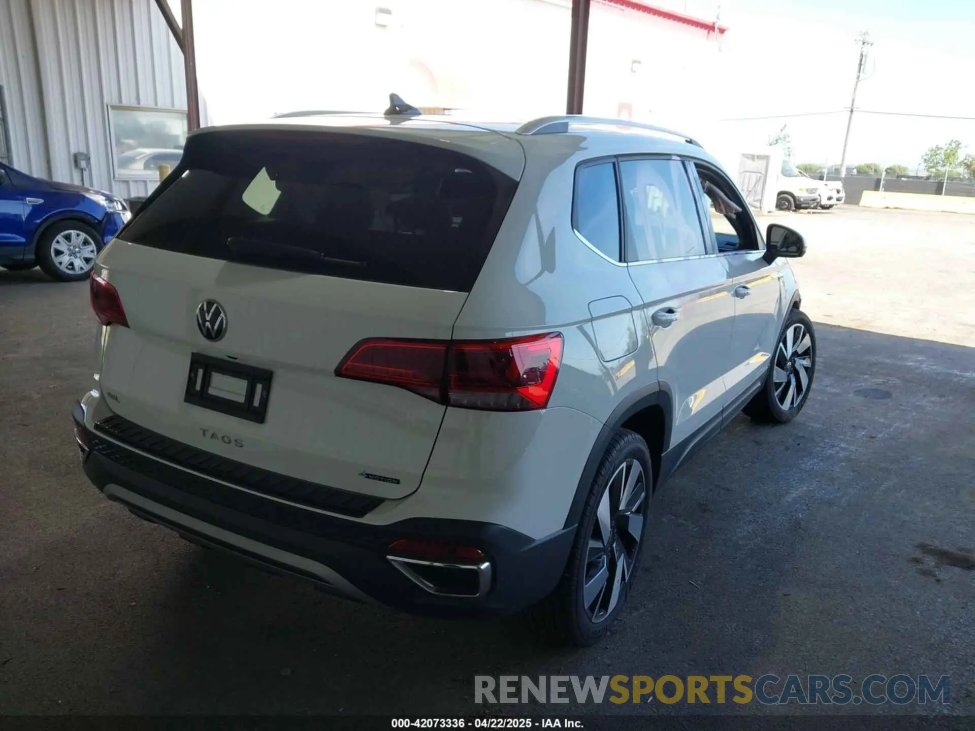 4 Фотография поврежденного автомобиля 3VV4X7B27RM081773 VOLKSWAGEN TAOS 2024