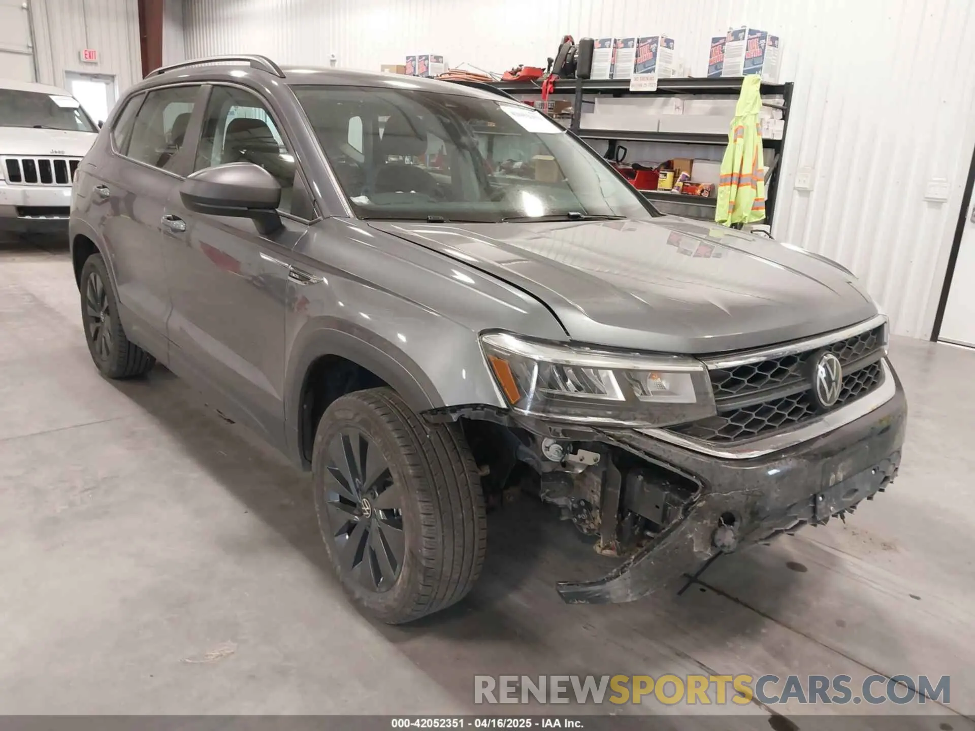1 Photograph of a damaged car 3VV5X7B23RM002653 VOLKSWAGEN TAOS 2024
