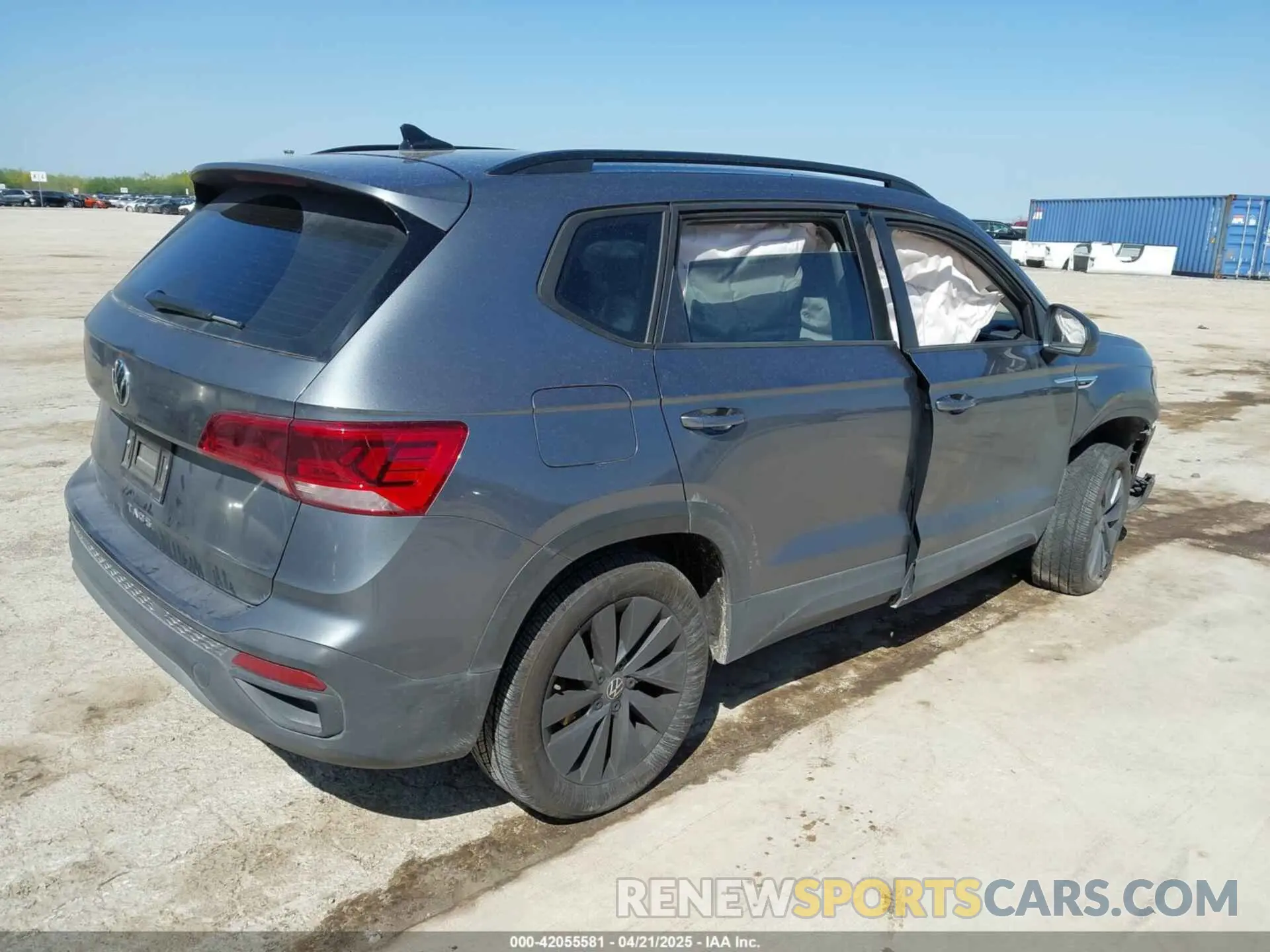4 Фотография поврежденного автомобиля 3VV5X7B28RM104627 VOLKSWAGEN TAOS 2024
