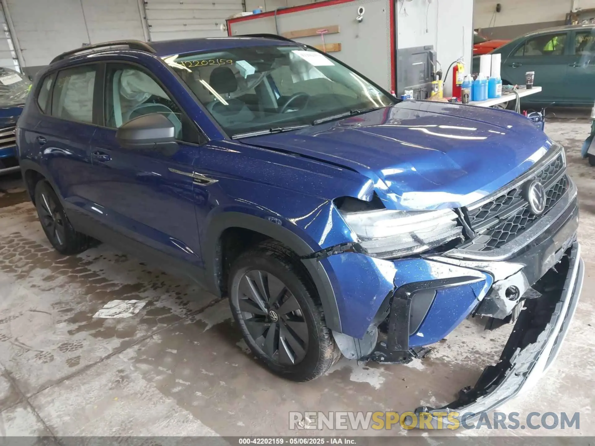 1 Photograph of a damaged car 3VV5X7B29RM027086 VOLKSWAGEN TAOS 2024