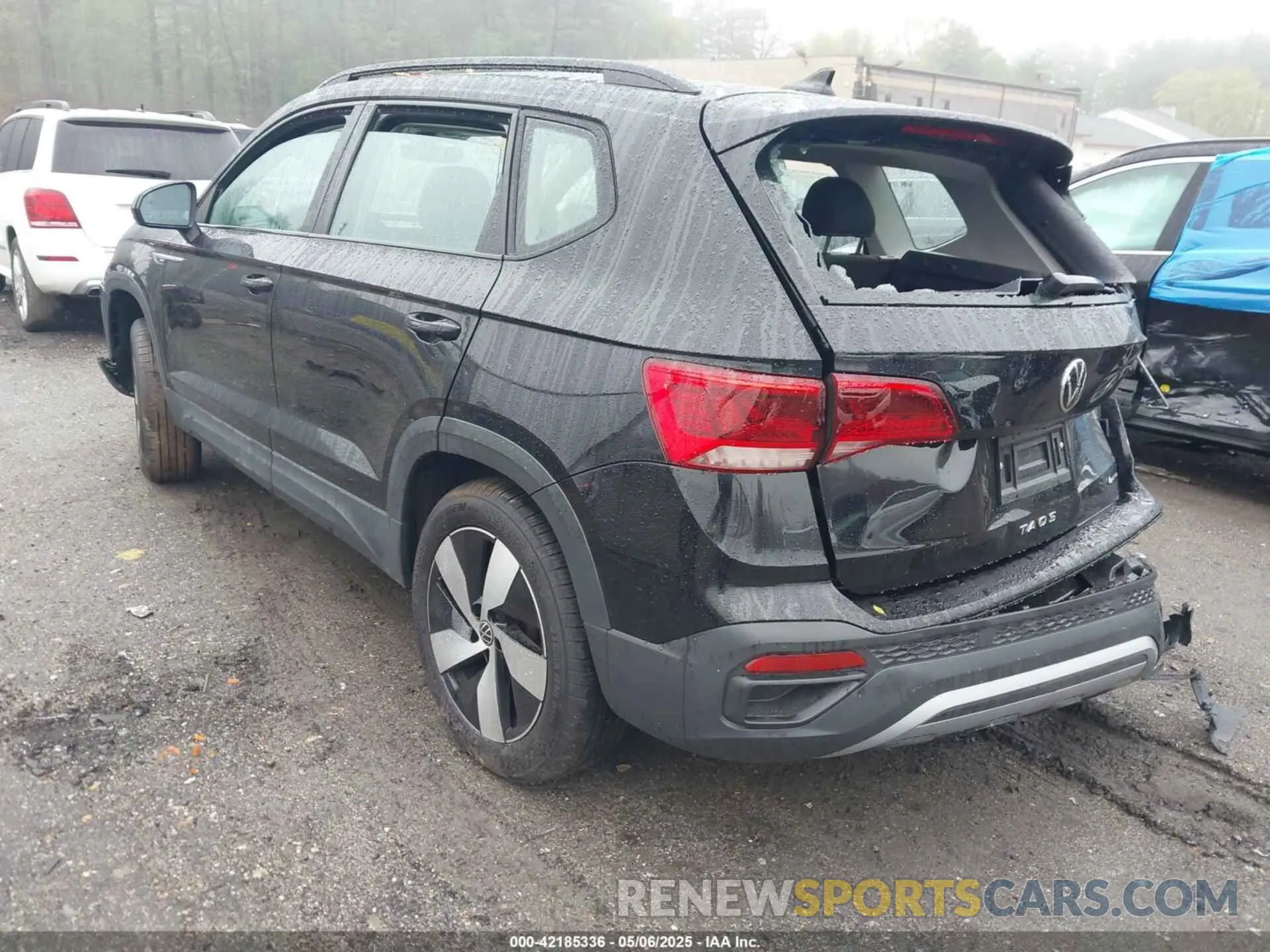 3 Фотография поврежденного автомобиля 3VV8X7B28RM123143 VOLKSWAGEN TAOS 2024