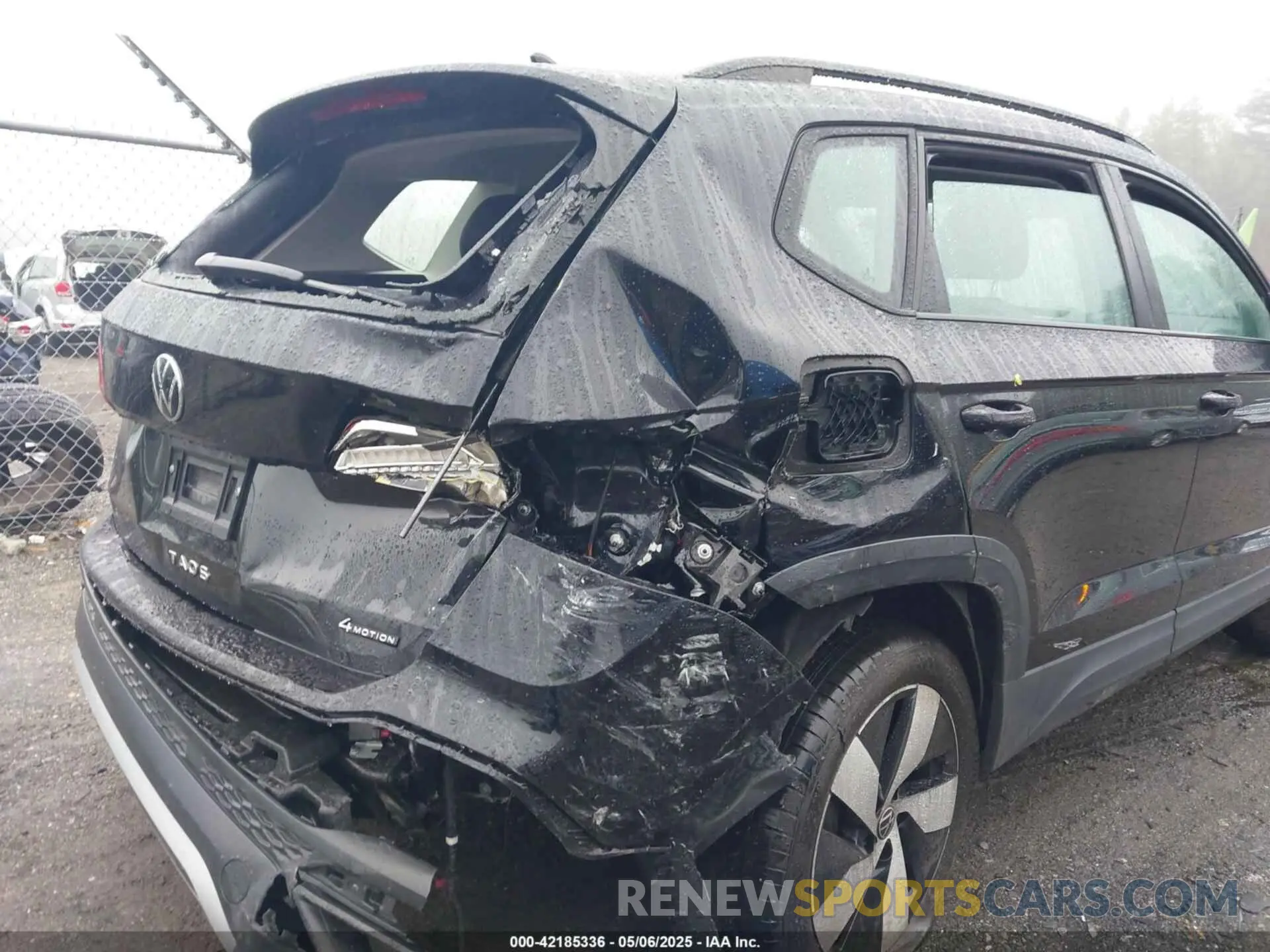 6 Фотография поврежденного автомобиля 3VV8X7B28RM123143 VOLKSWAGEN TAOS 2024