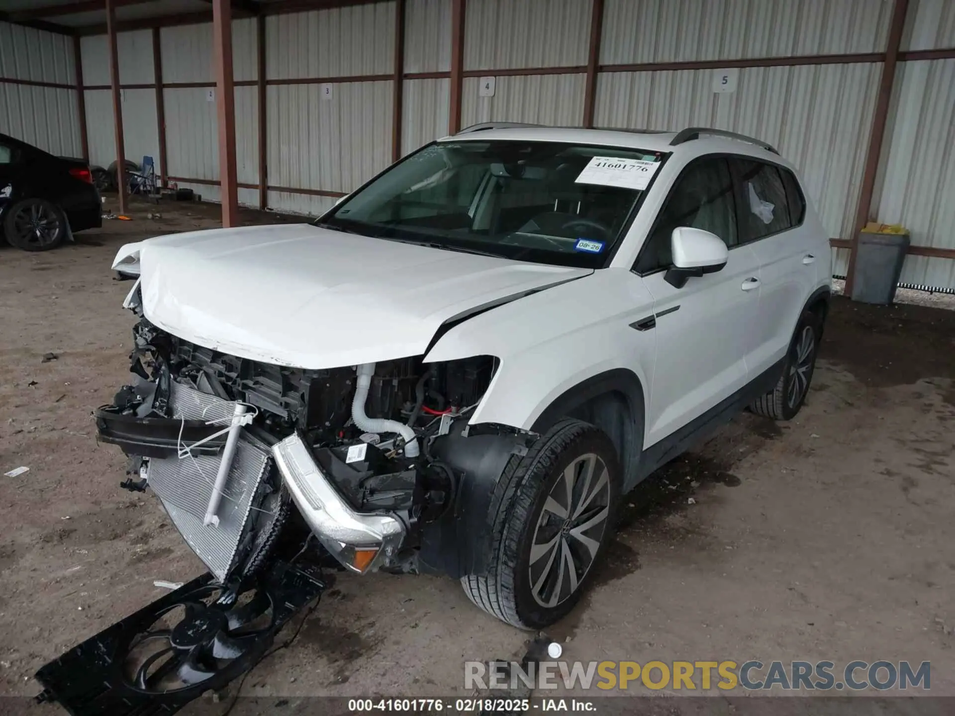2 Photograph of a damaged car 3VVEX7B20RM002688 VOLKSWAGEN TAOS 2024