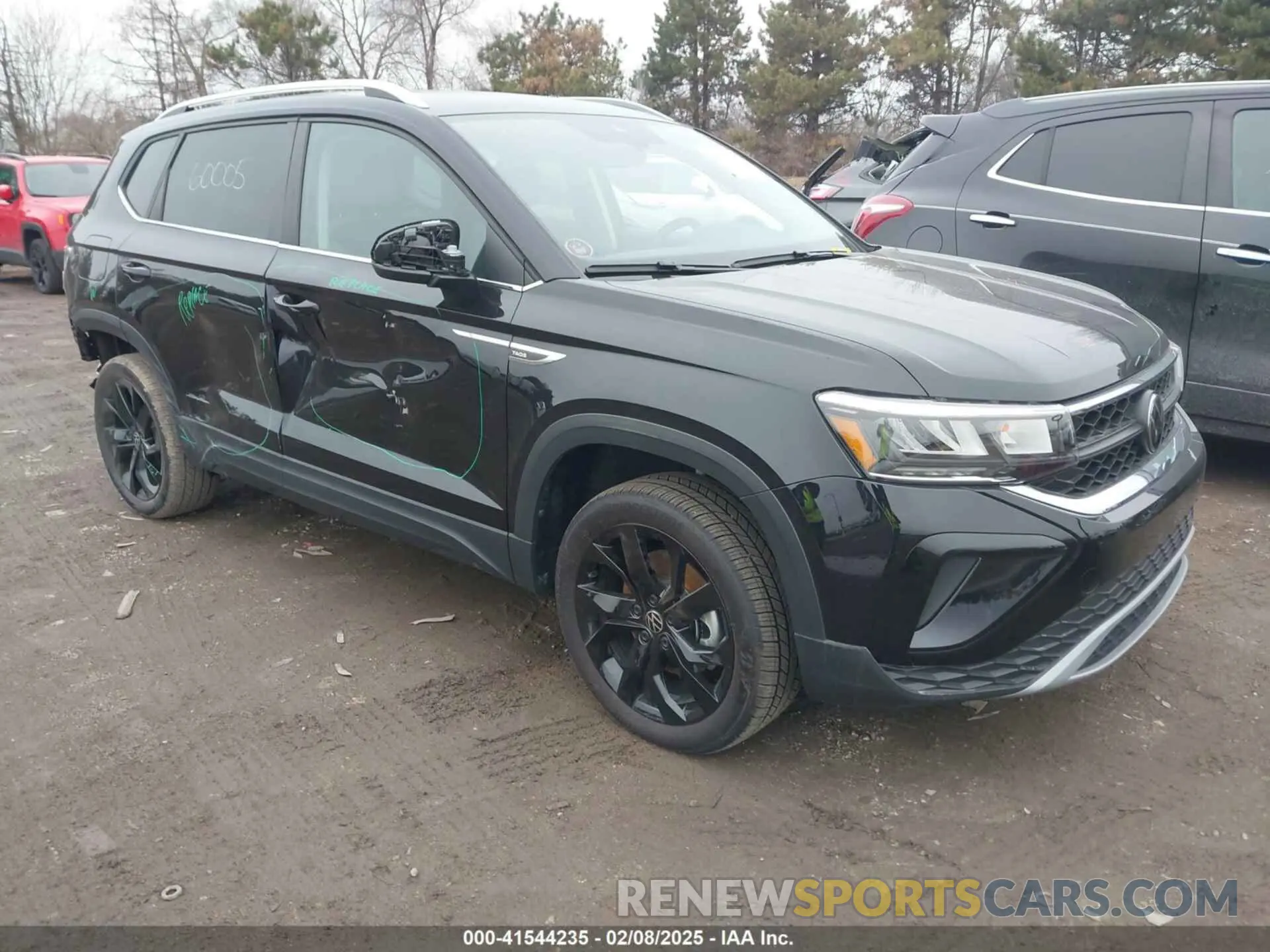 1 Фотография поврежденного автомобиля 3VVEX7B21RM077979 VOLKSWAGEN TAOS 2024