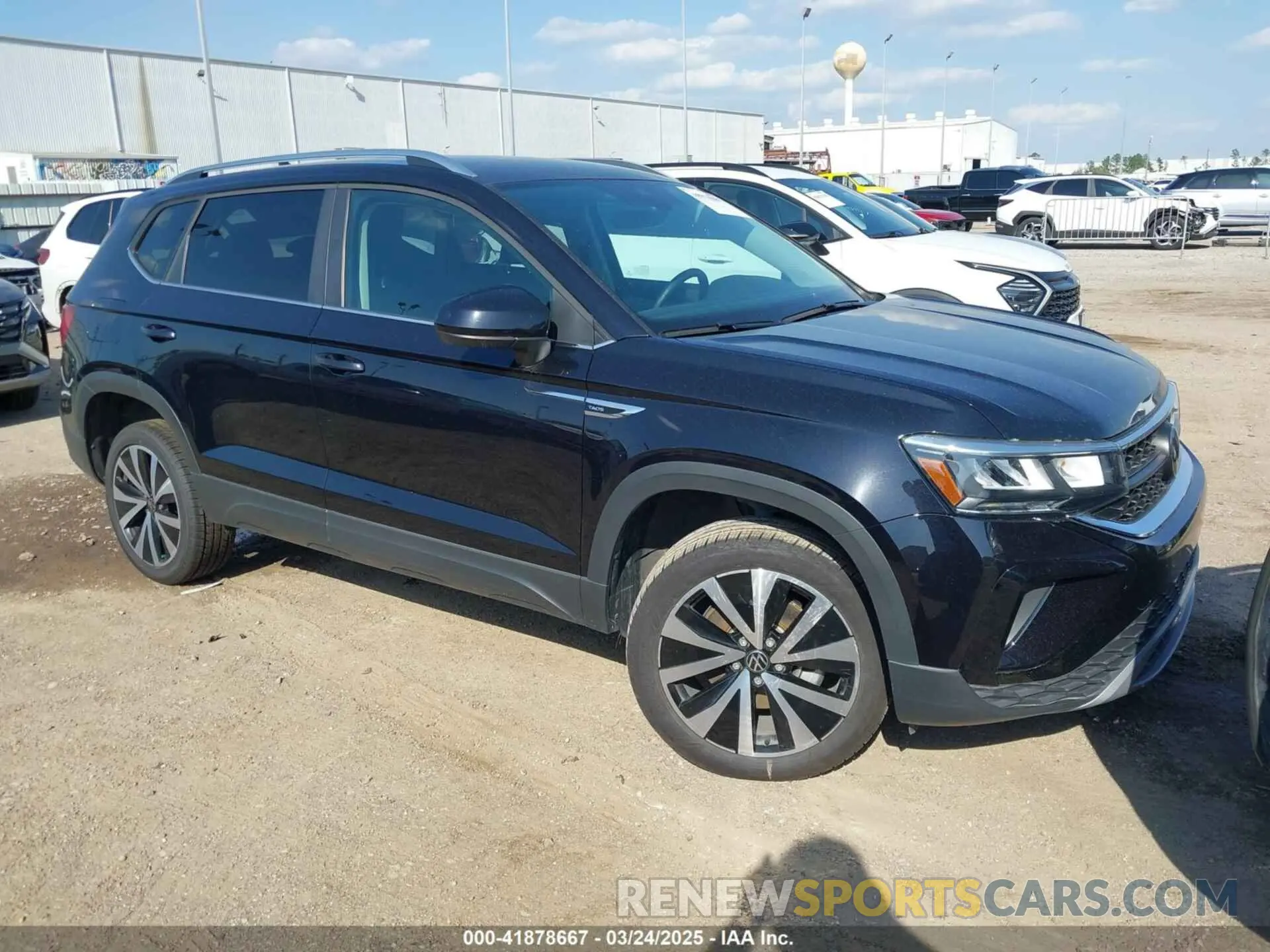 1 Photograph of a damaged car 3VVSX7B22RM016868 VOLKSWAGEN TAOS 2024