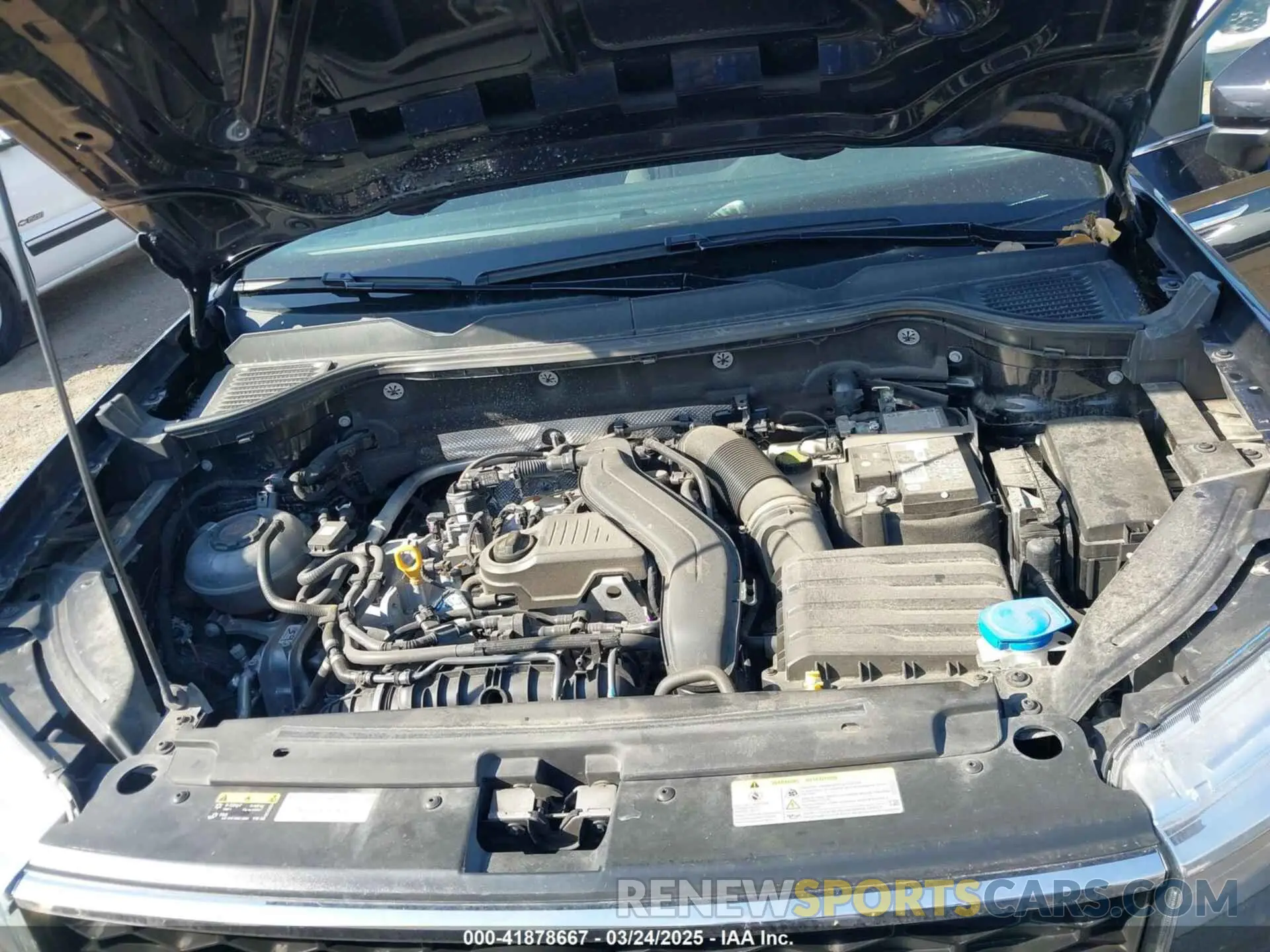 10 Photograph of a damaged car 3VVSX7B22RM016868 VOLKSWAGEN TAOS 2024