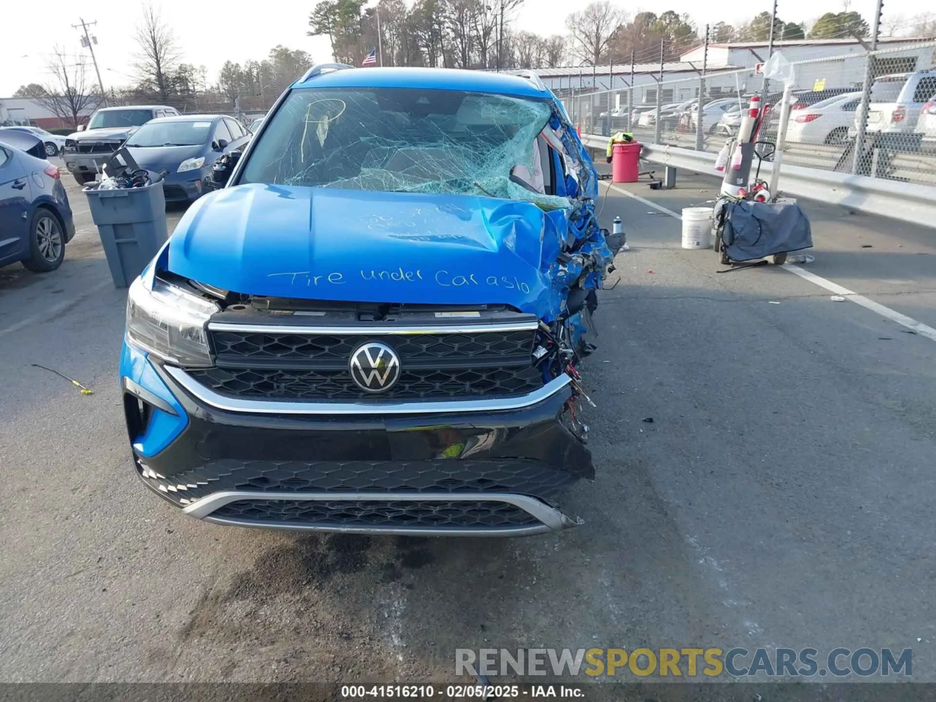 11 Фотография поврежденного автомобиля 3VVUX7B25RM039537 VOLKSWAGEN TAOS 2024
