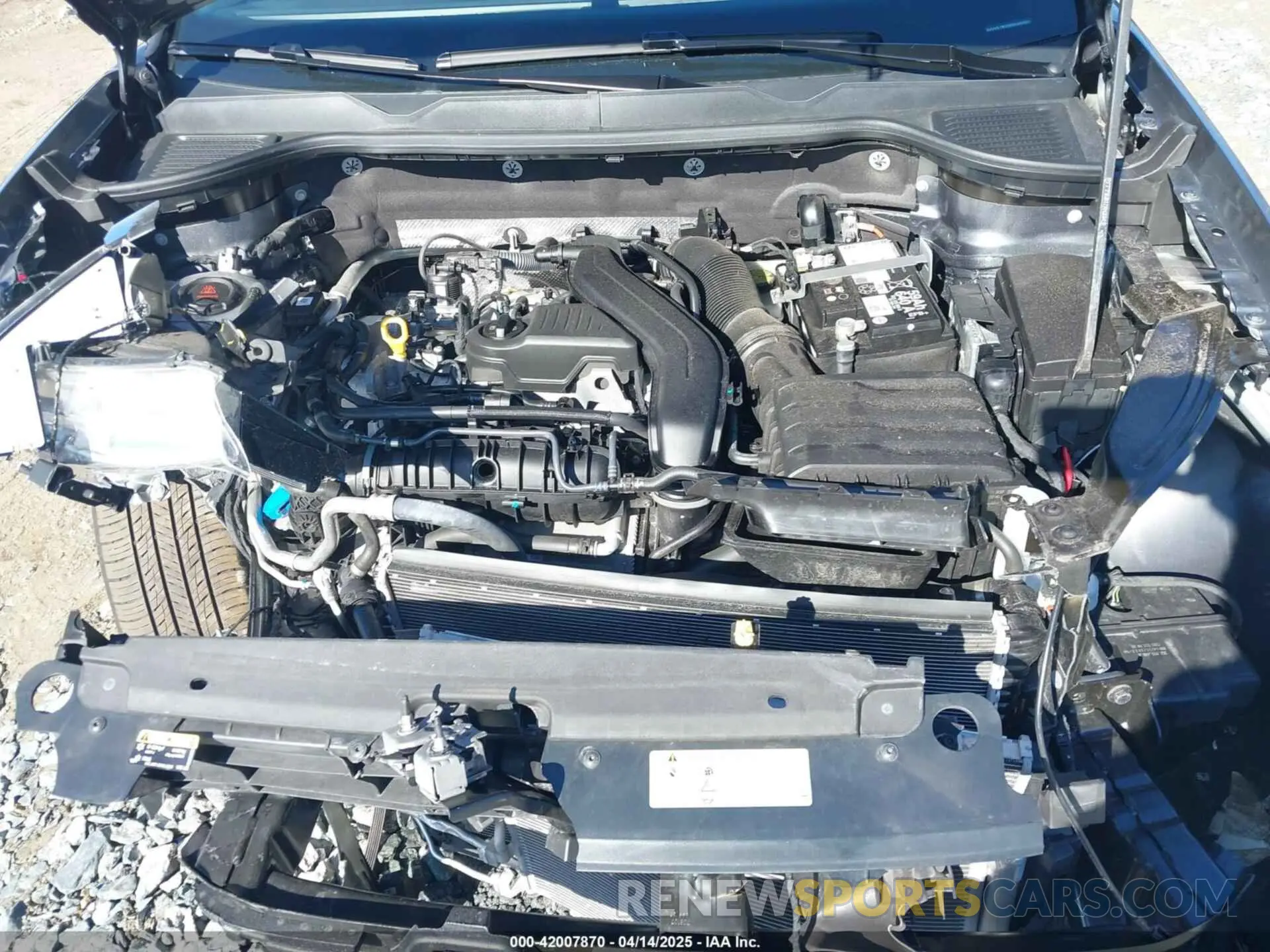 10 Photograph of a damaged car 3VVVX7B20RM040650 VOLKSWAGEN TAOS 2024