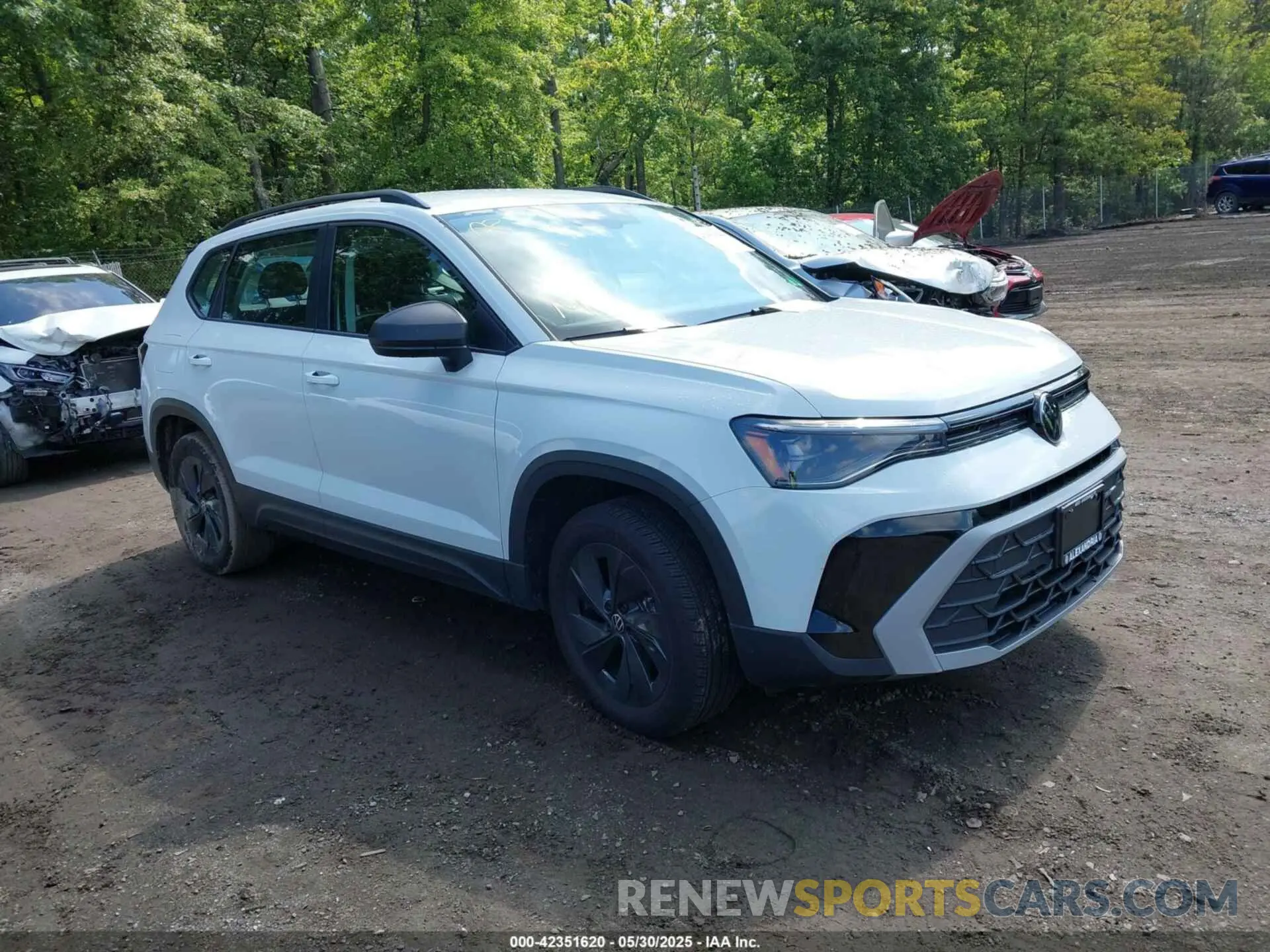 1 Photograph of a damaged car 3VV5C7B28SM015576 VOLKSWAGEN TAOS 2025