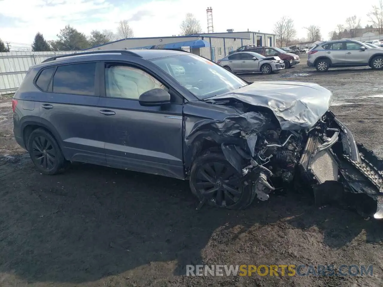 4 Фотография поврежденного автомобиля 3VVAX7B26NM057722 VOLKSWAGEN TAOS S 2022