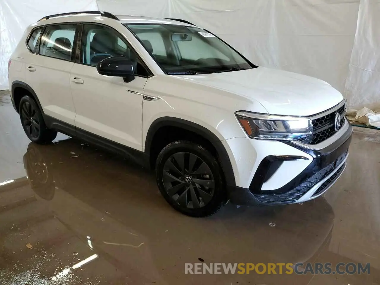 4 Фотография поврежденного автомобиля 3VVCX7B22NM065468 VOLKSWAGEN TAOS S 2022
