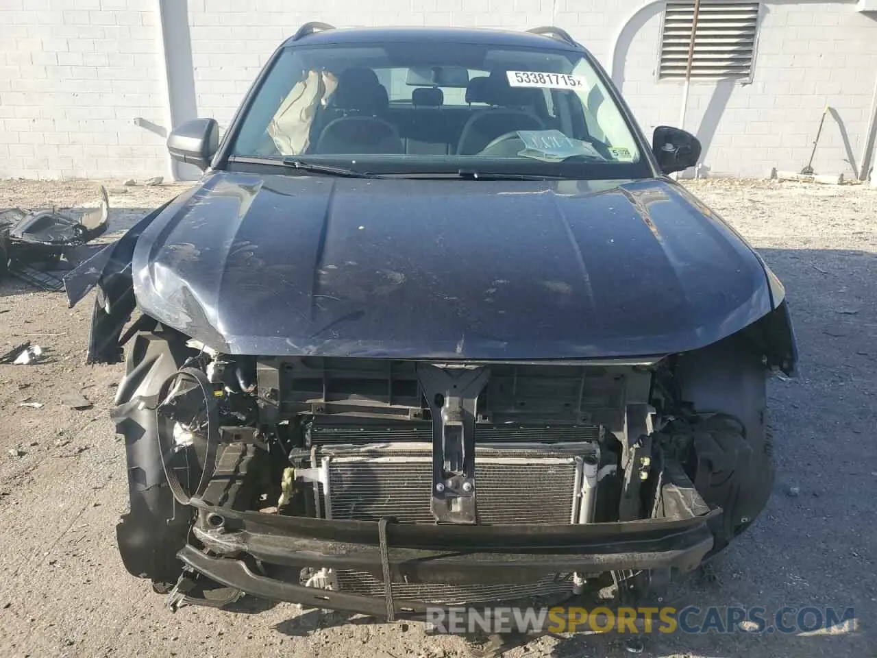 5 Photograph of a damaged car 3VVCX7B27NM070553 VOLKSWAGEN TAOS S 2022