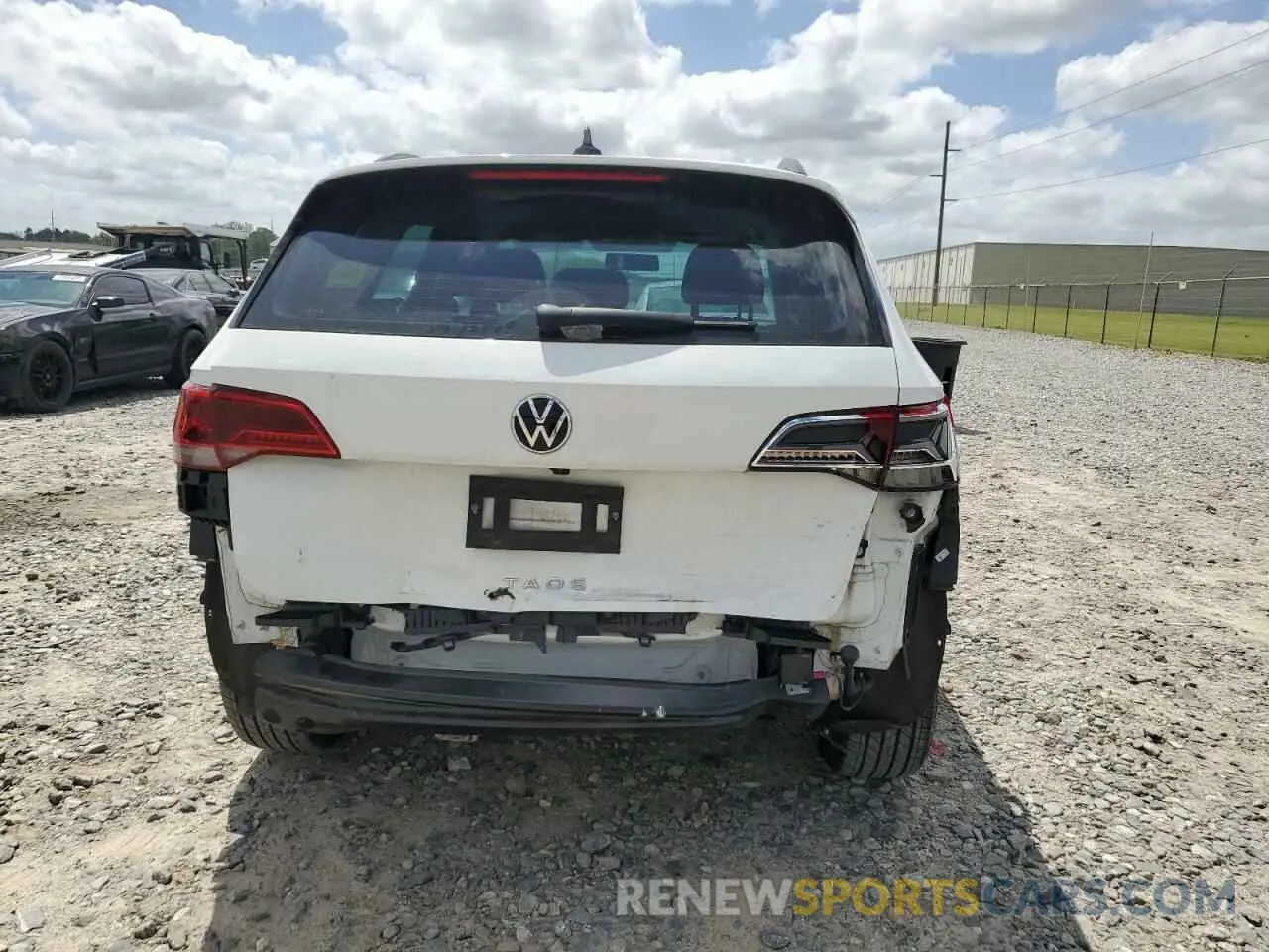 6 Photograph of a damaged car 3VVCX7B27NM074439 VOLKSWAGEN TAOS S 2022